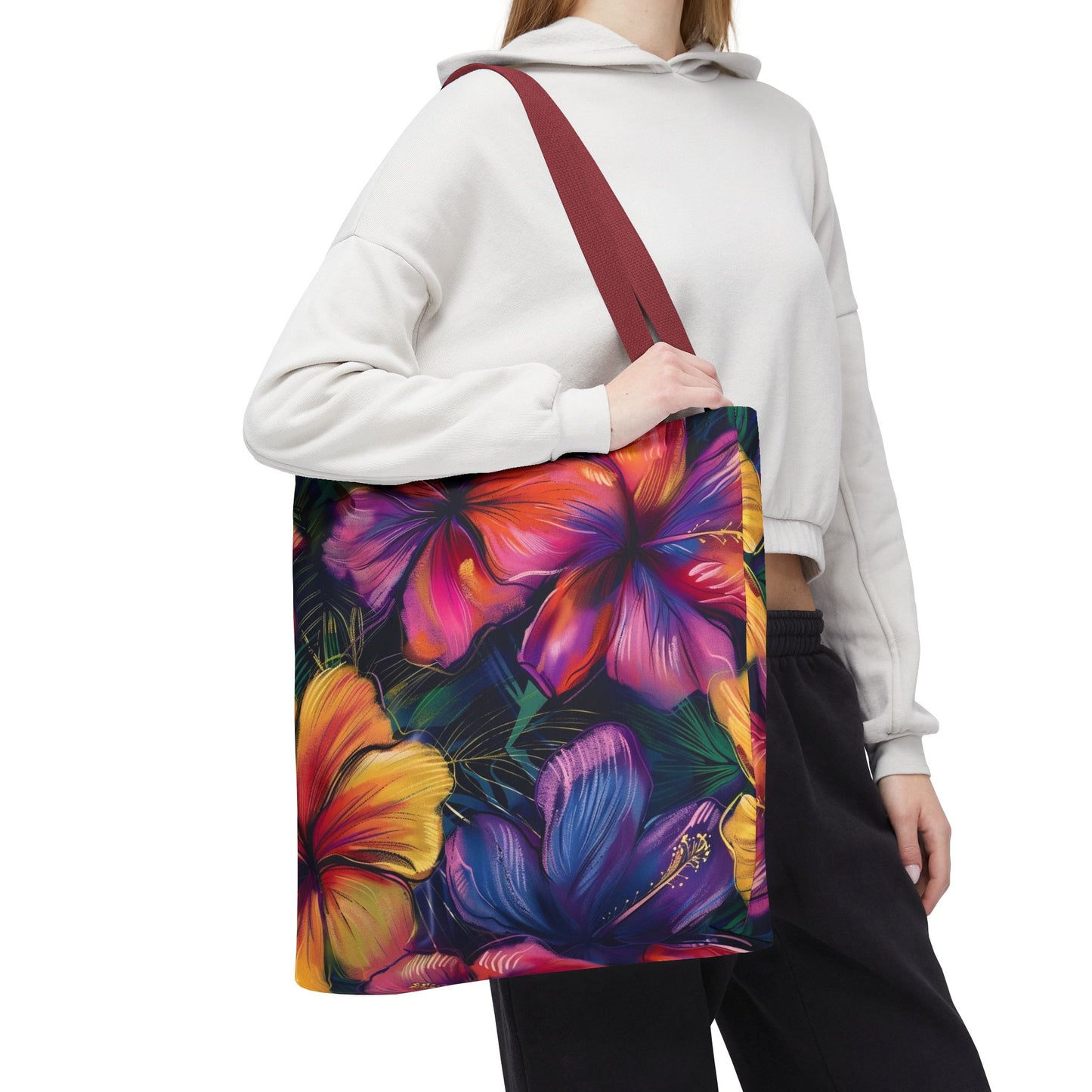 Tropical Floral Tote Bag