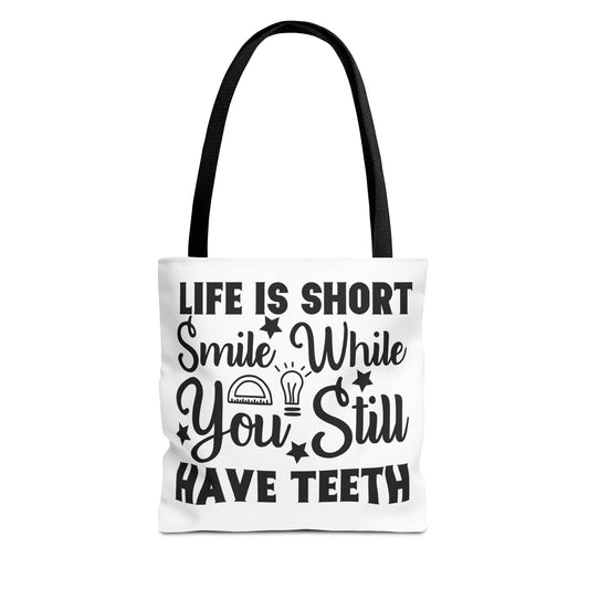 Life is Short Tote Bag