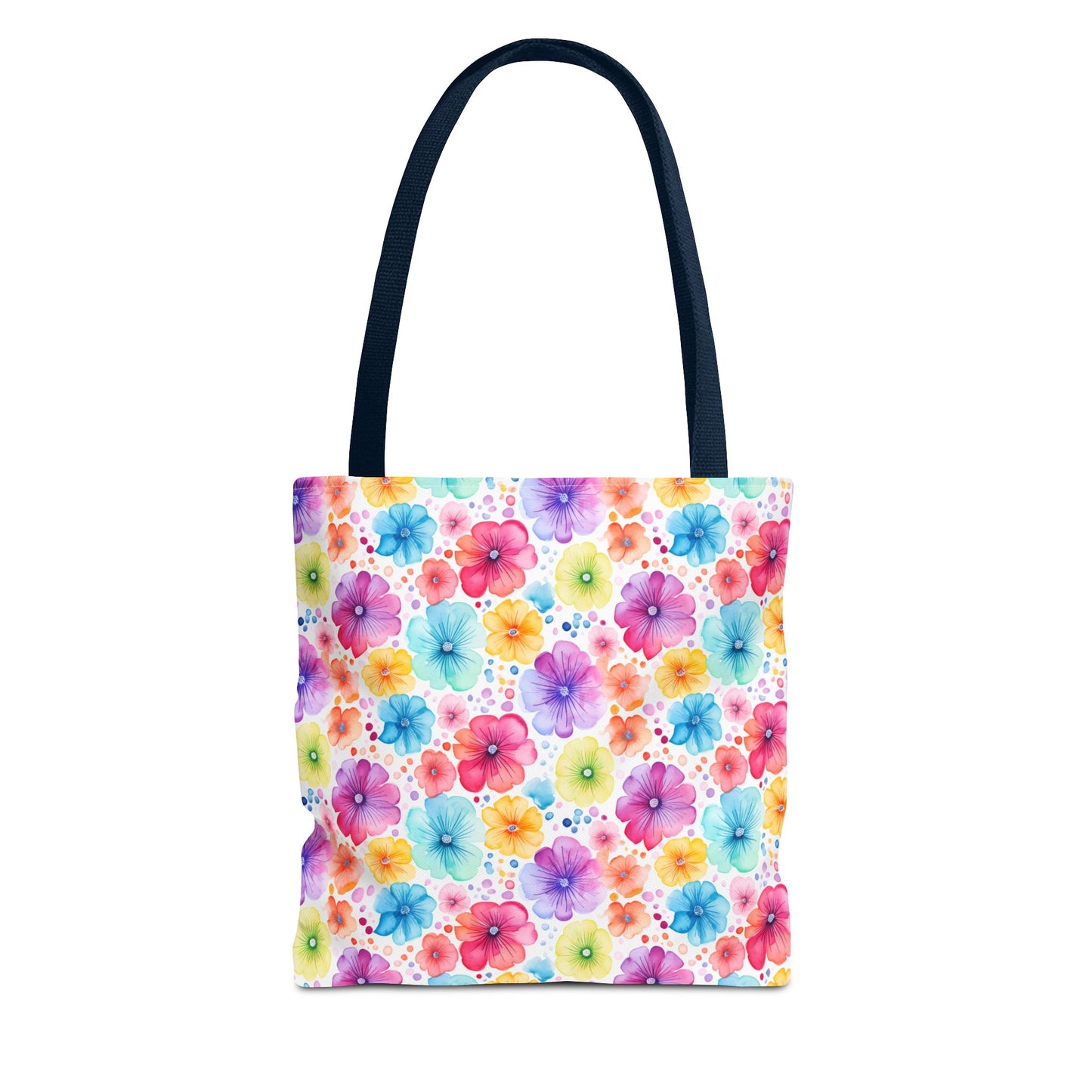Vibrant Floral Tote Bag, Perfect Gift for Mother's Day, Bright Summer Accessory