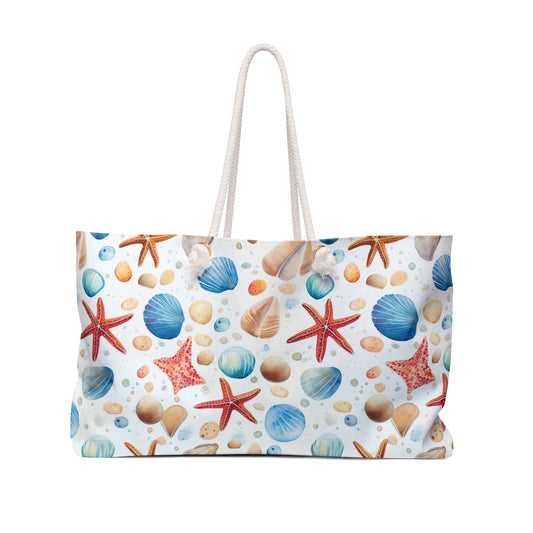 Beach-Themed Weekender/Beach Bag