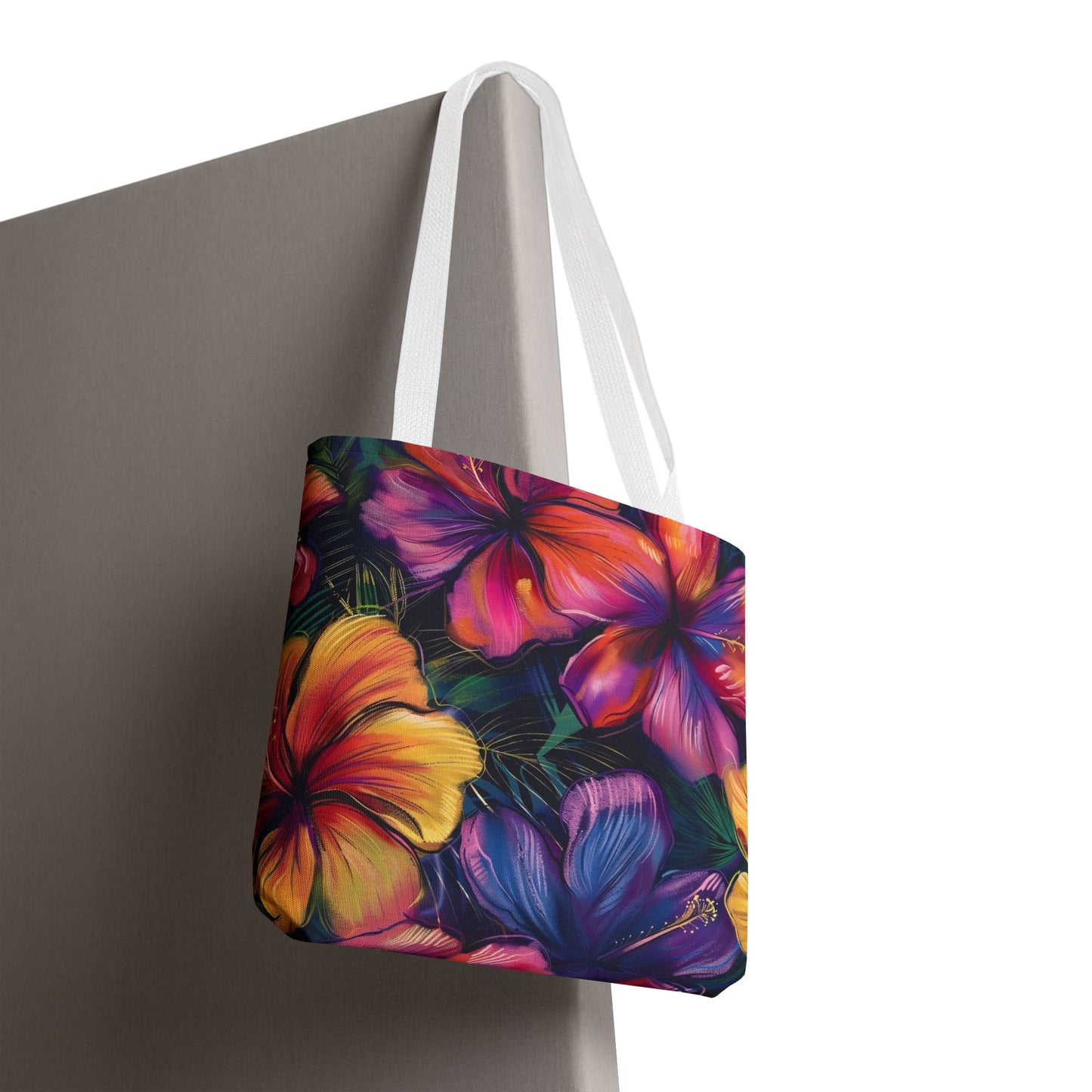 Tropical Floral Tote Bag