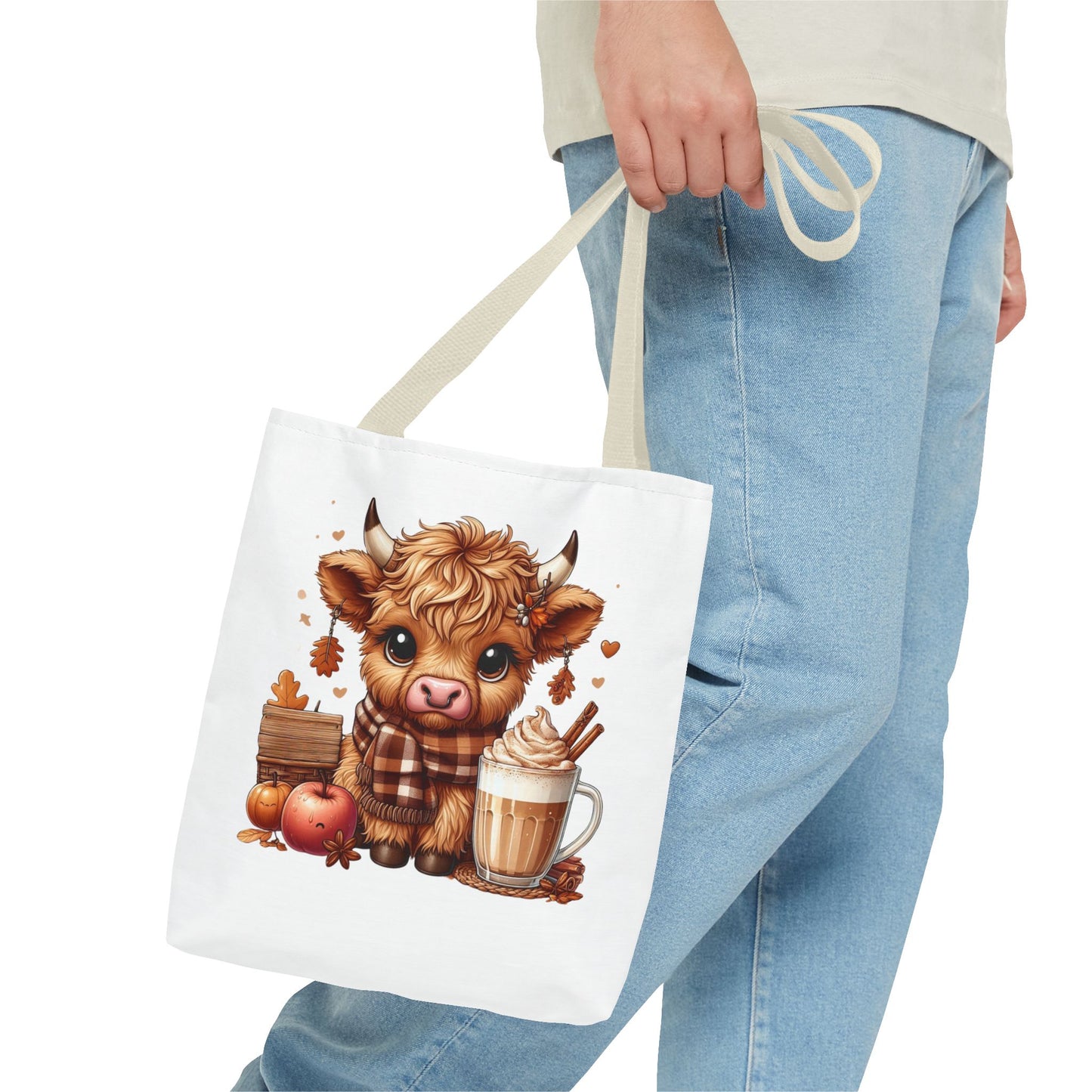 Adorable Cow Tote Bag