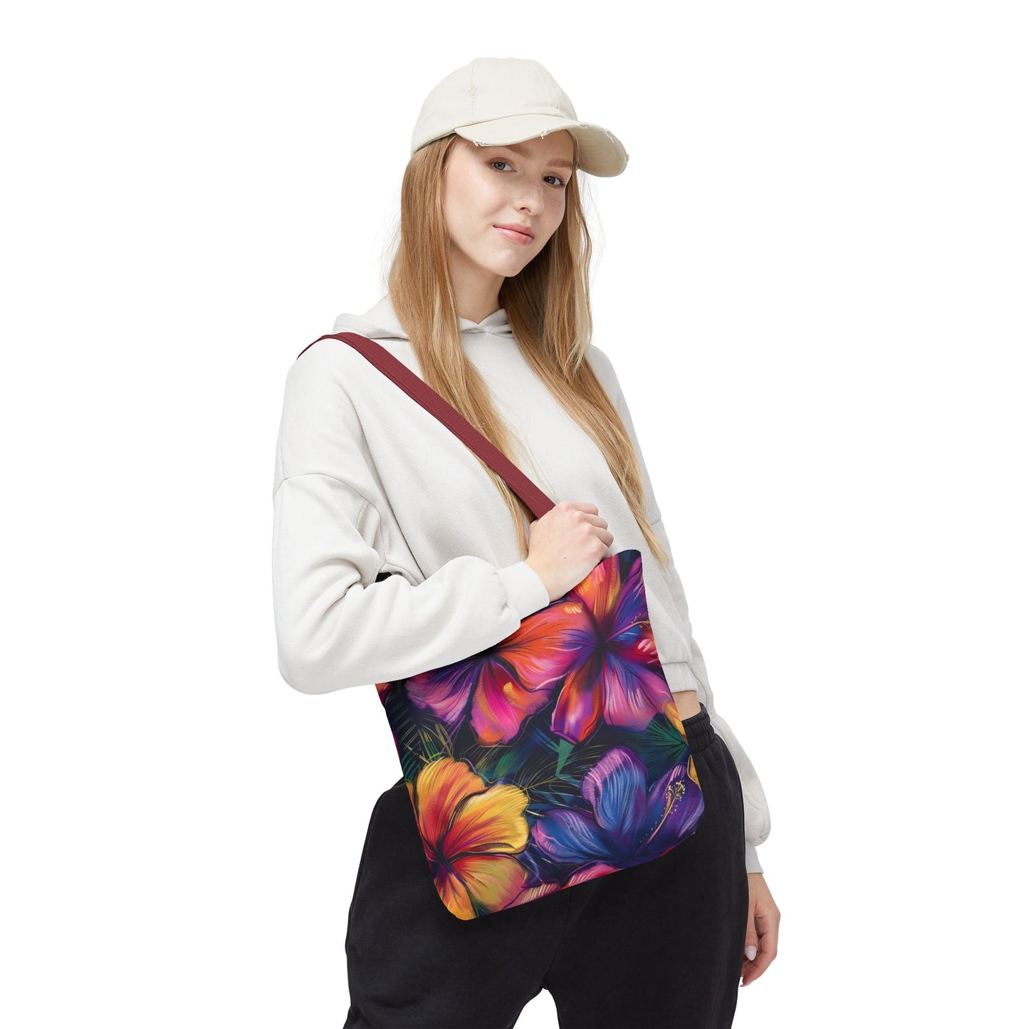 Tropical Floral Tote Bag