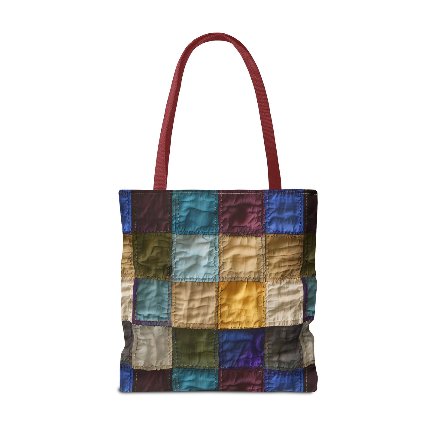 Colorful Patchwork Tote Bag, Stylish & Functional Carryall for Everyday Use