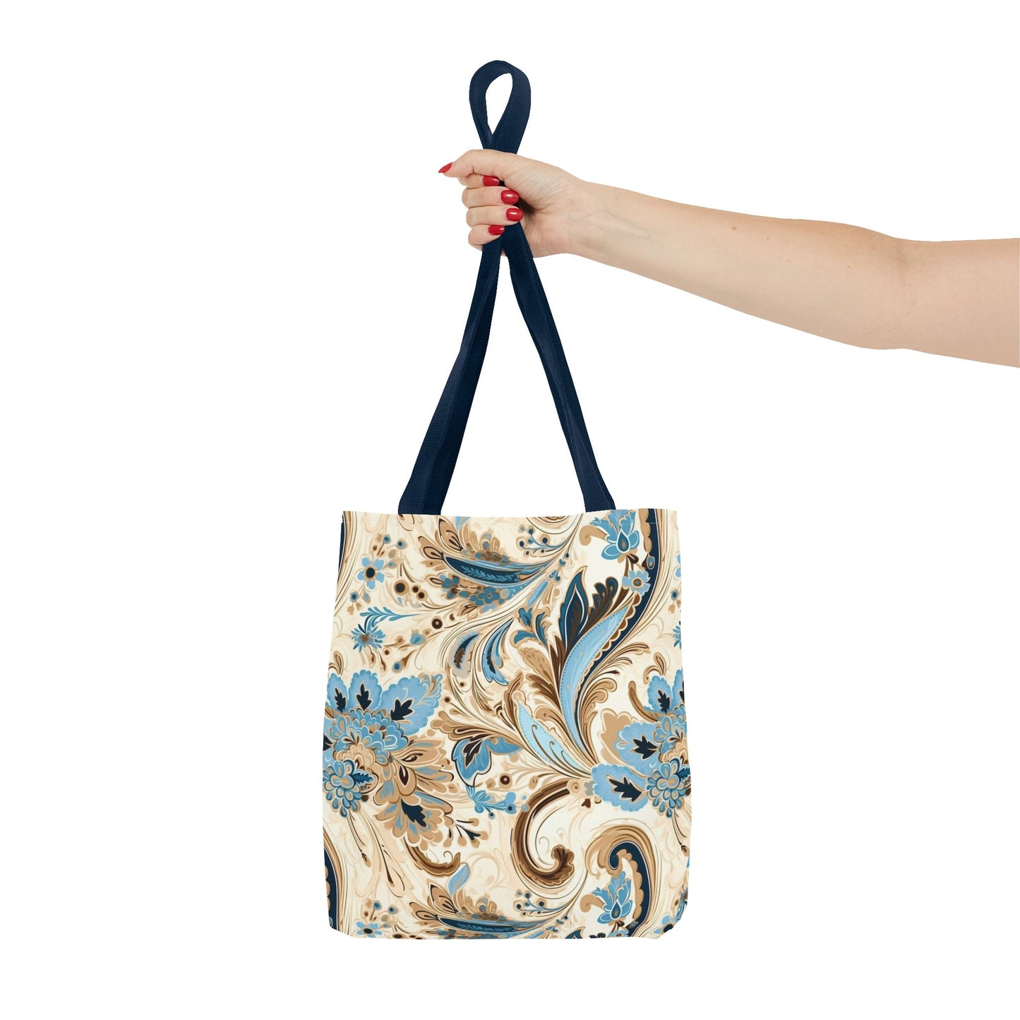 Elegant Floral Tote Bag