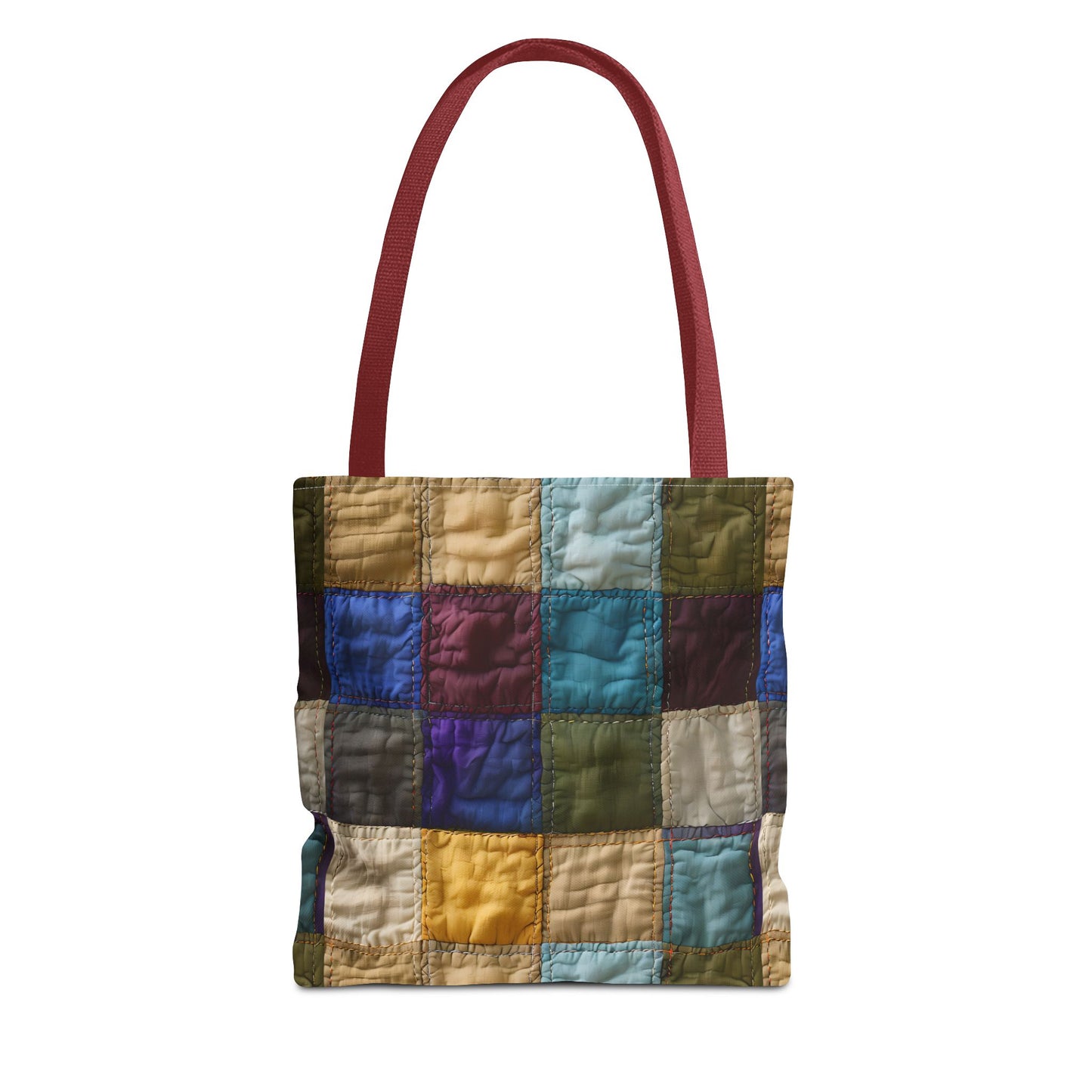 Colorful Patchwork Tote Bag, Stylish & Functional Carryall for Everyday Use