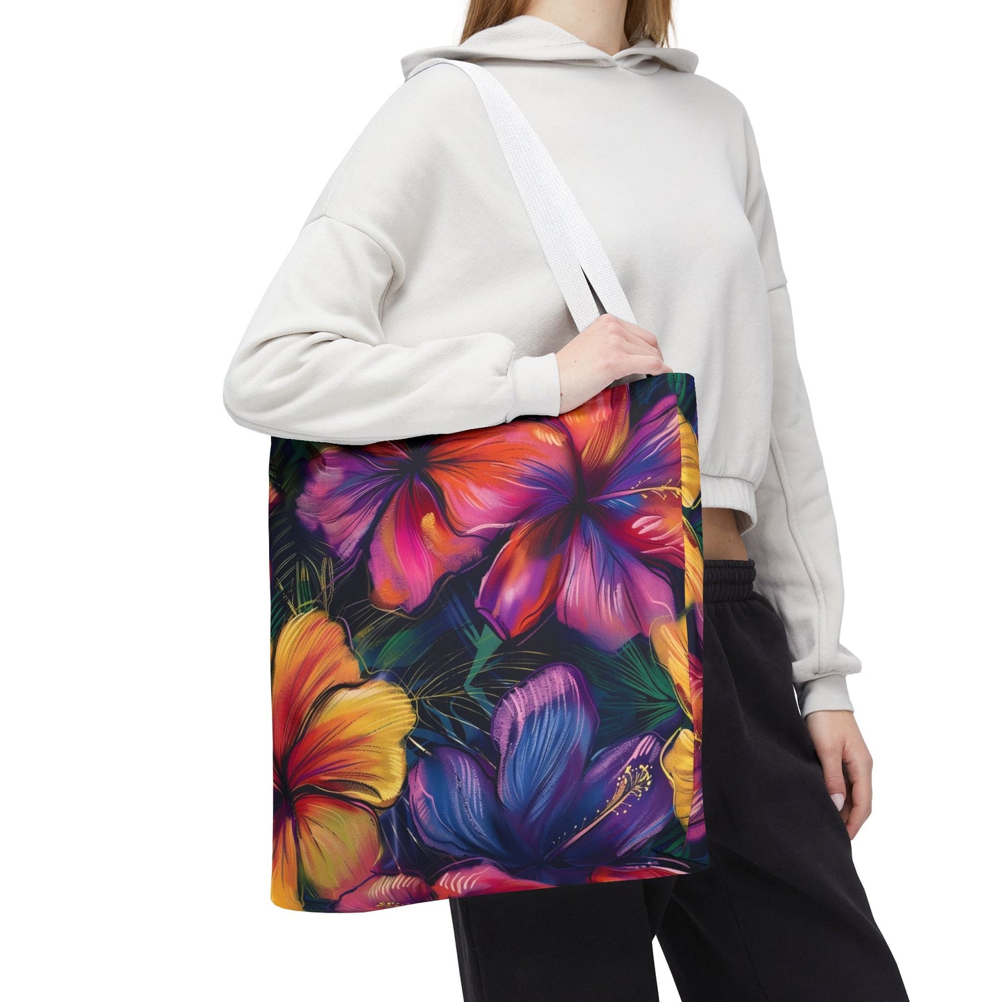 Tropical Floral Tote Bag