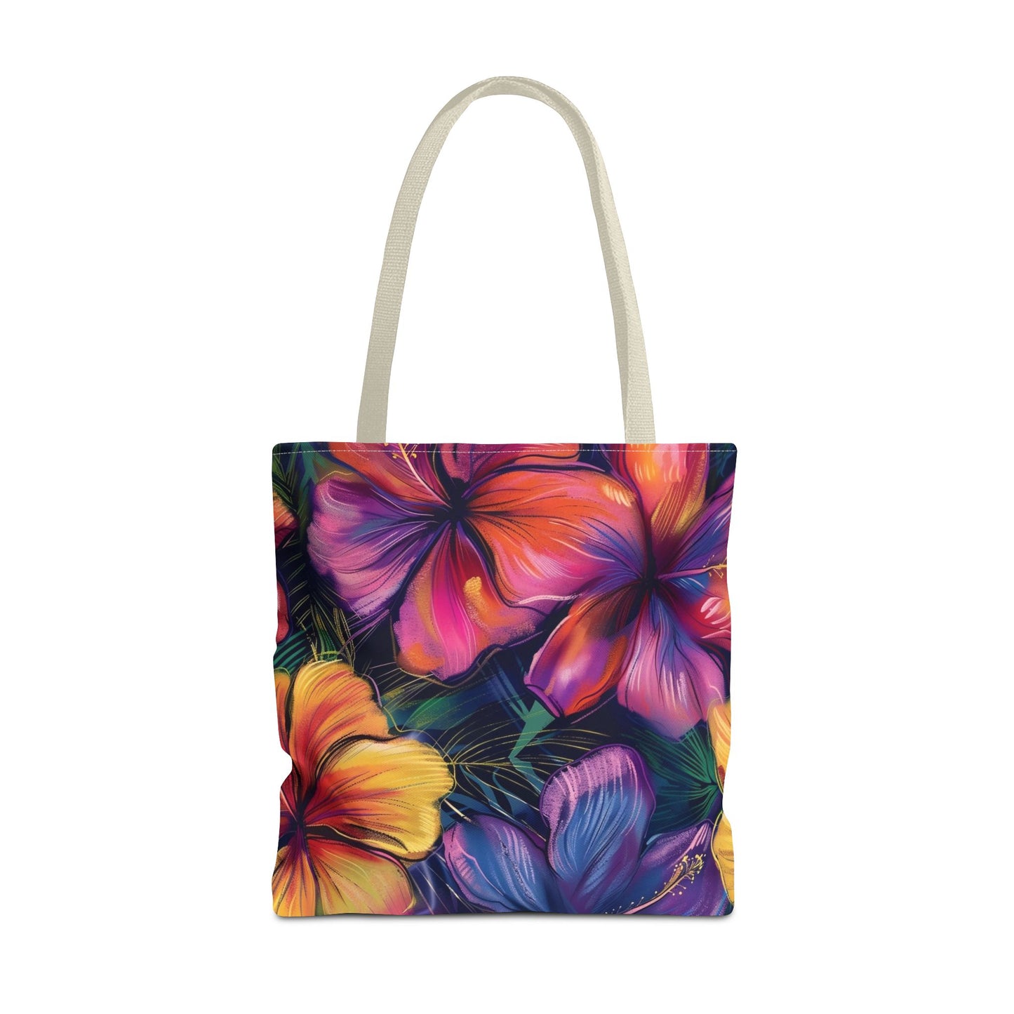 Tropical Floral Tote Bag