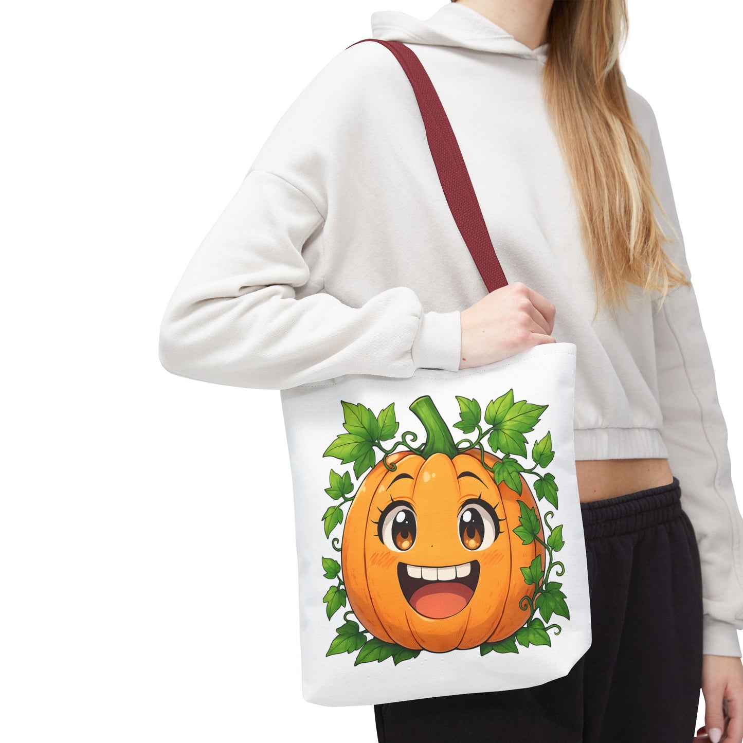 Cute Pumpkin Tote Bag for Fall