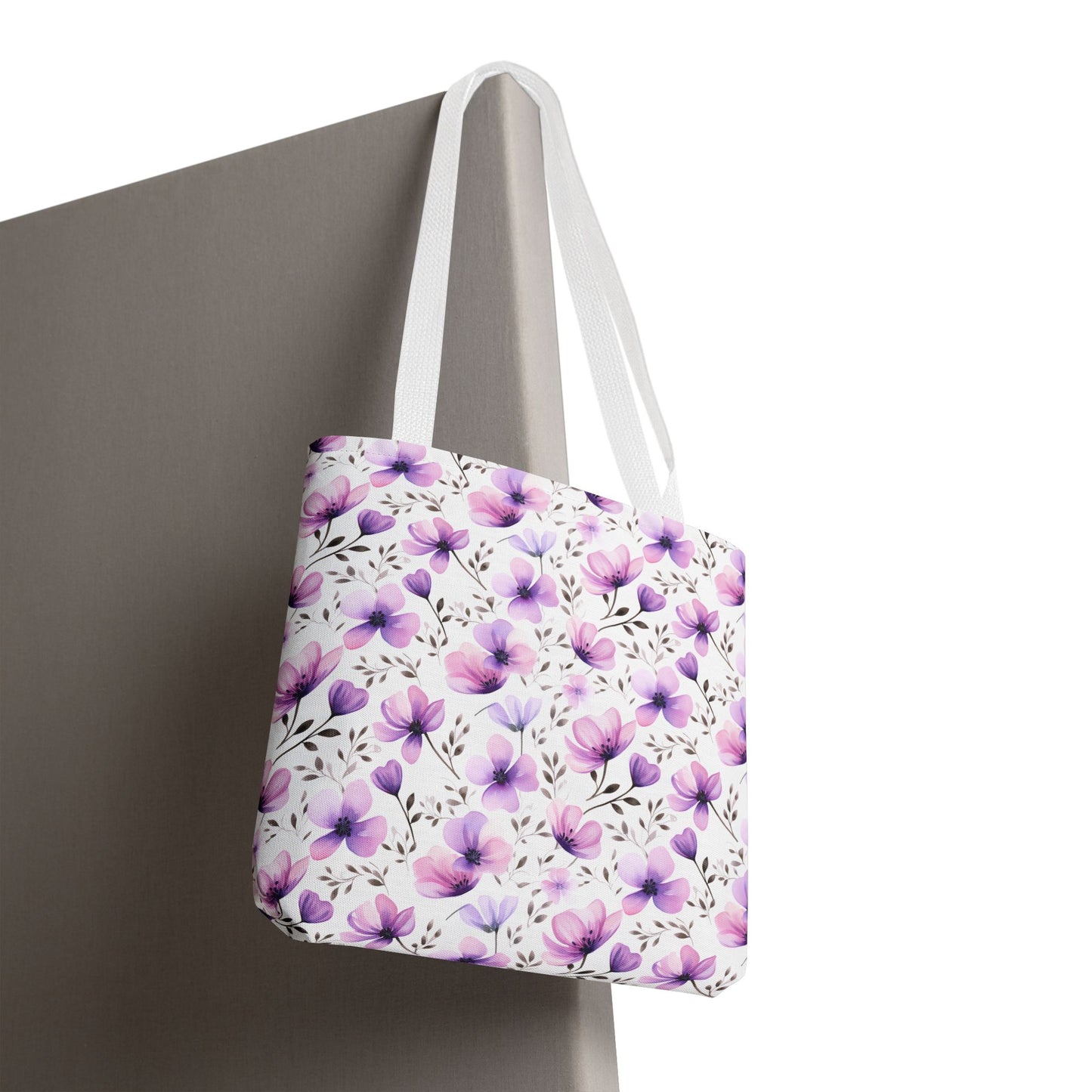 Watercolor Floral Tote Bag