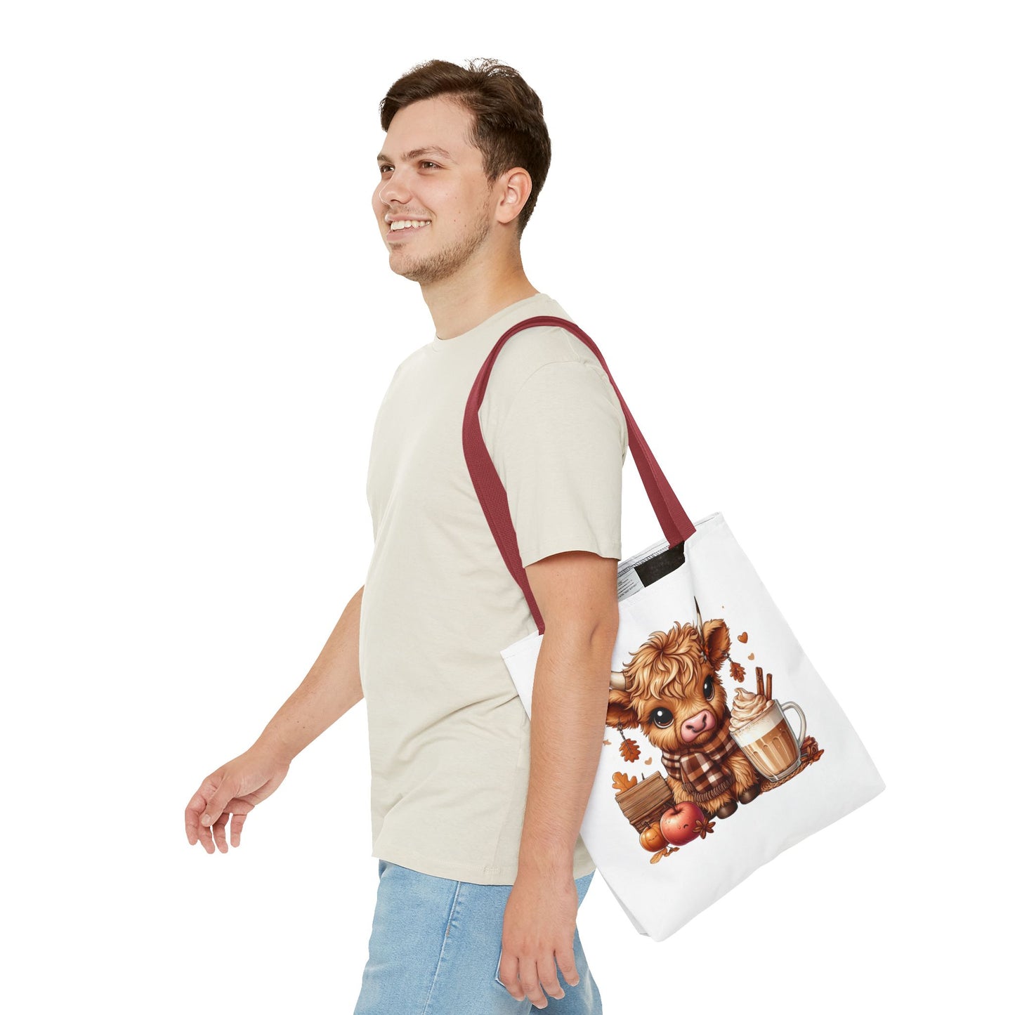 Adorable Cow Tote Bag