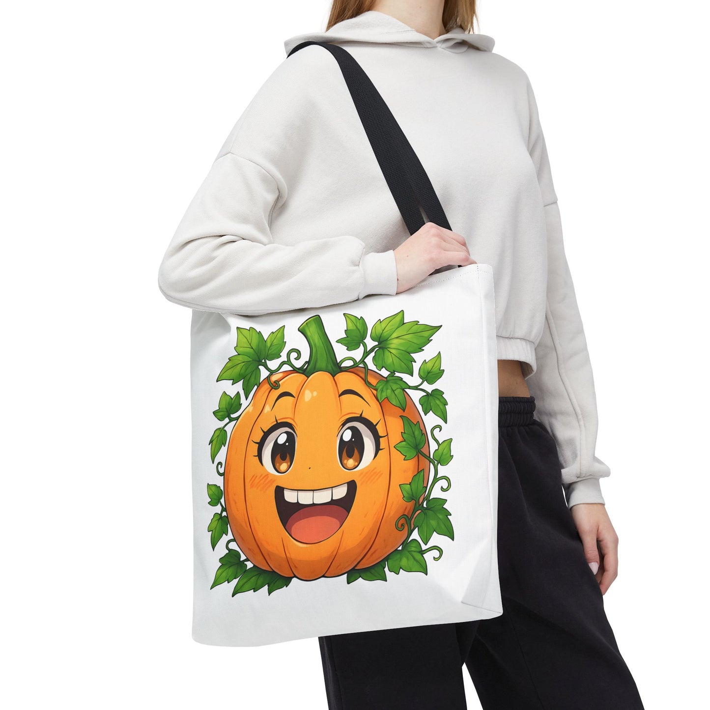 Cute Pumpkin Tote Bag for Fall