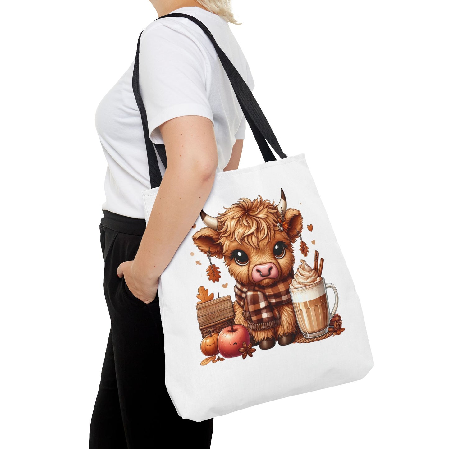 Adorable Cow Tote Bag