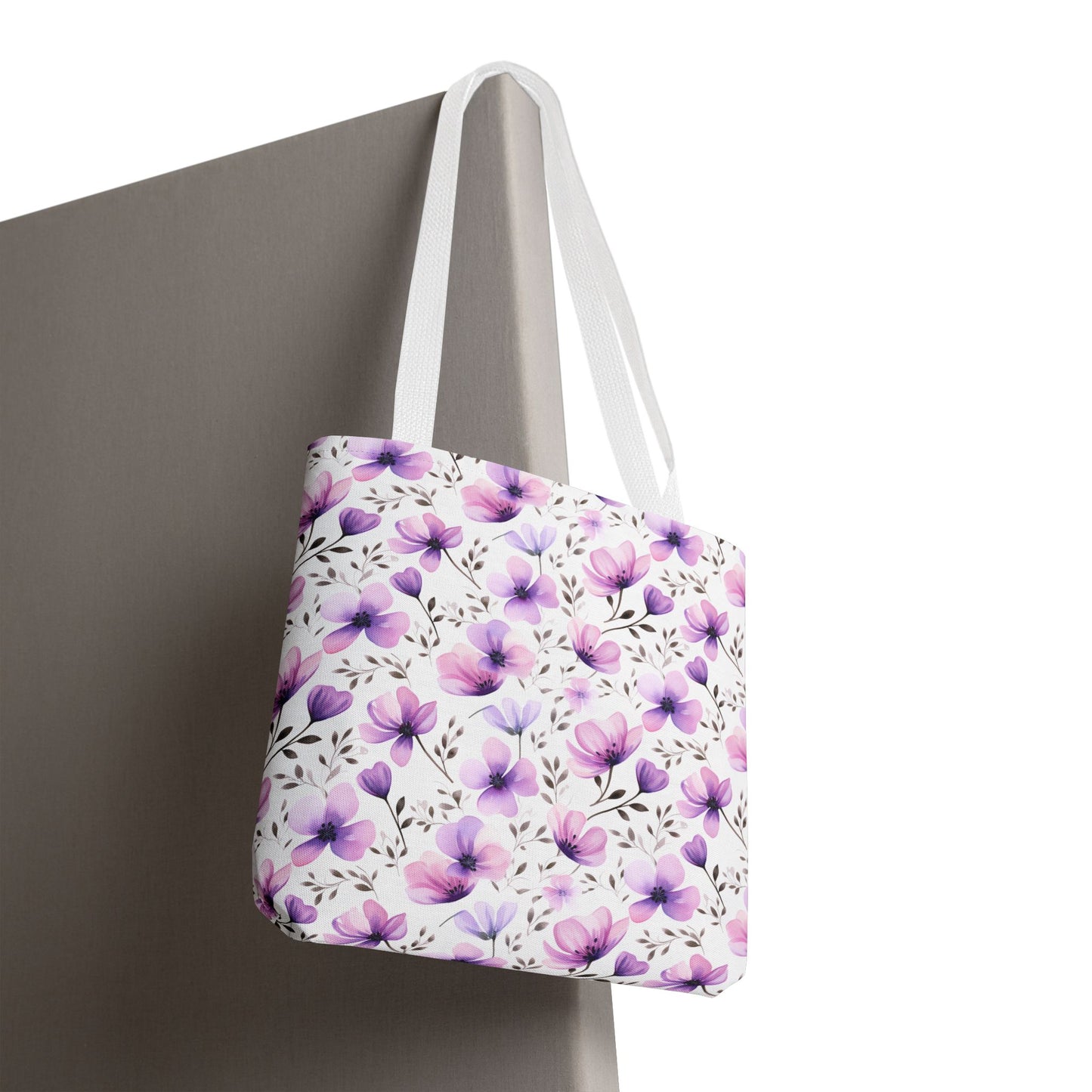 Watercolor Floral Tote Bag