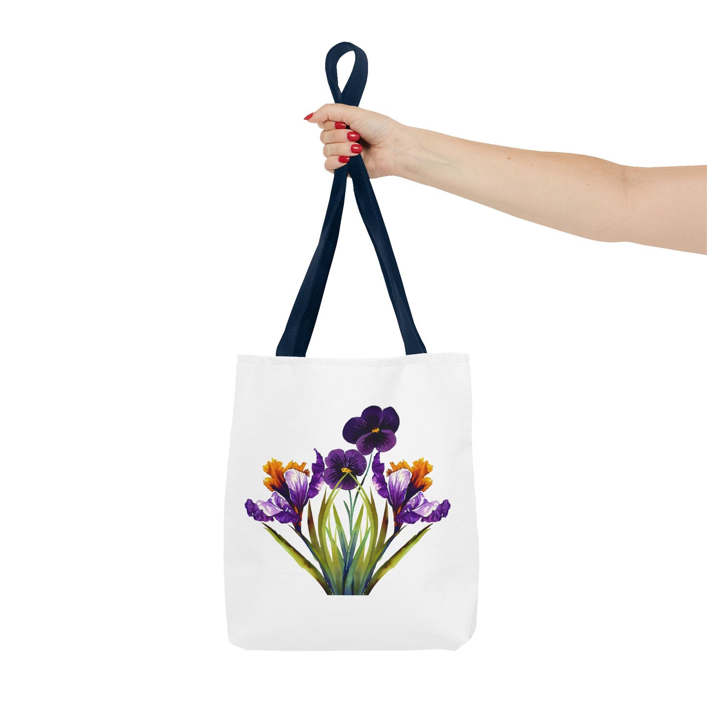 Floral Tote Bag, Reusable Grocery Tote