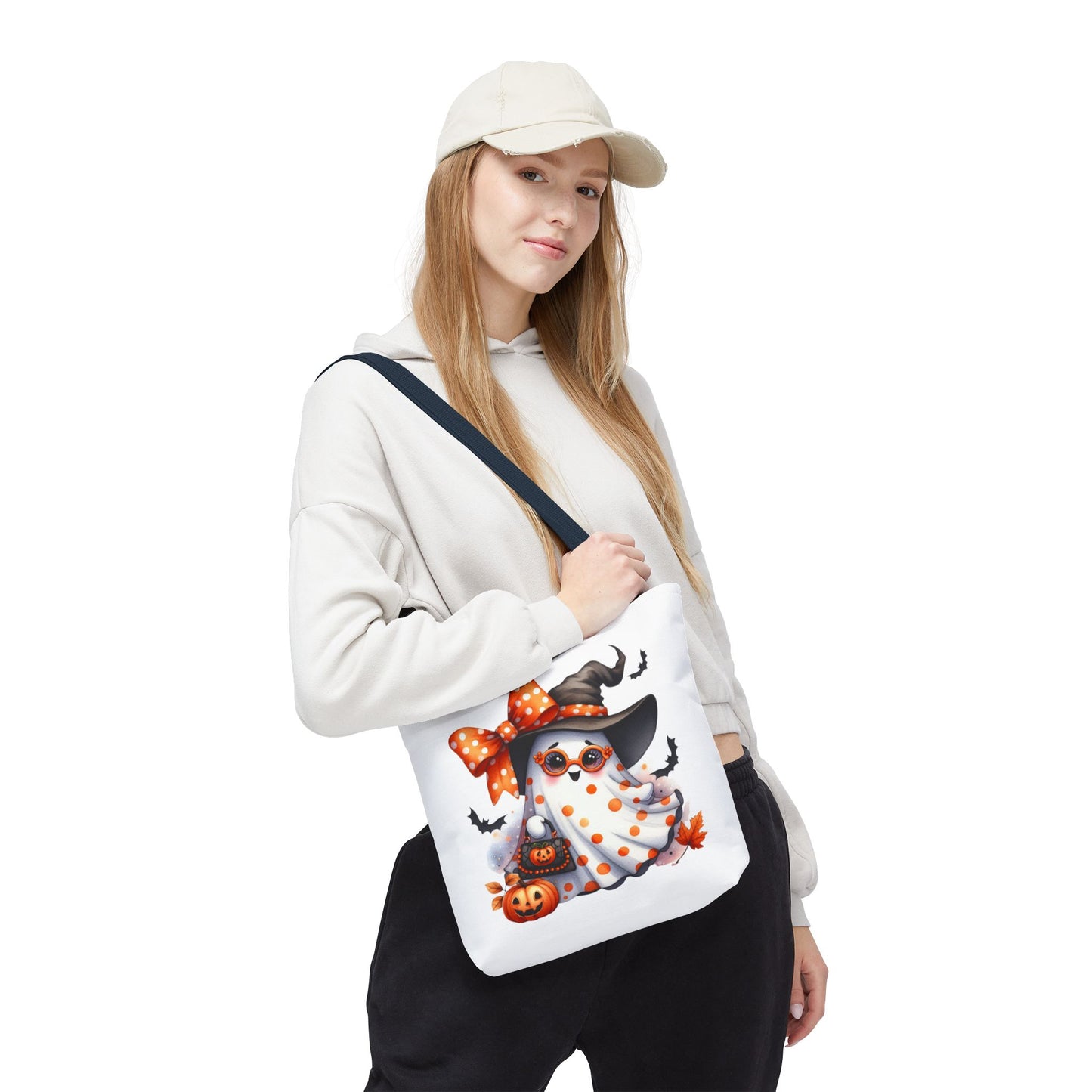 Whimsical Halloween Ghost Tote Bag
