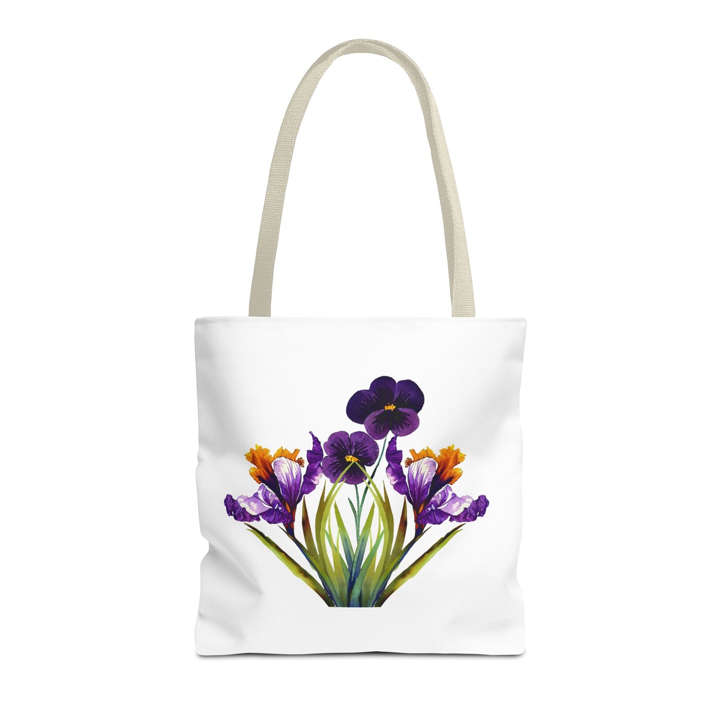 Floral Tote Bag, Reusable Grocery Tote