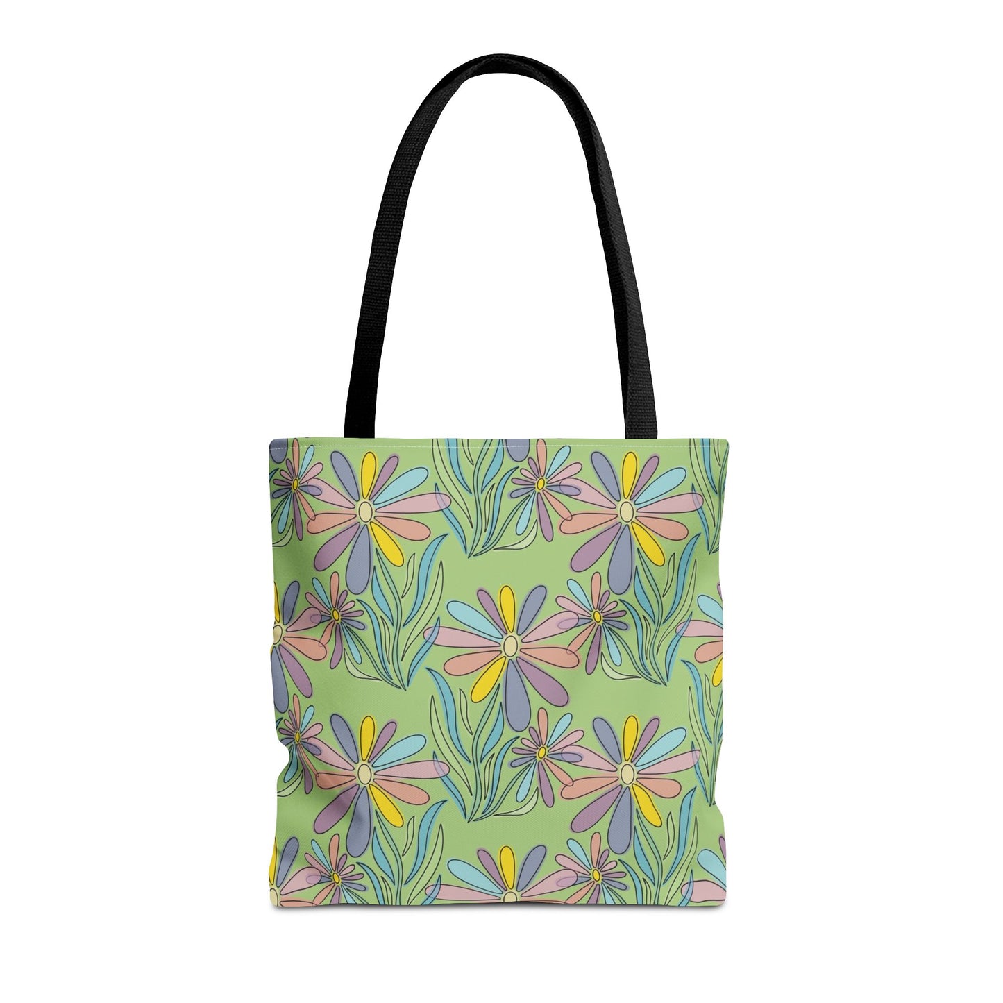 Floral Pattern Tote Bag, Gift for Garden Lovers