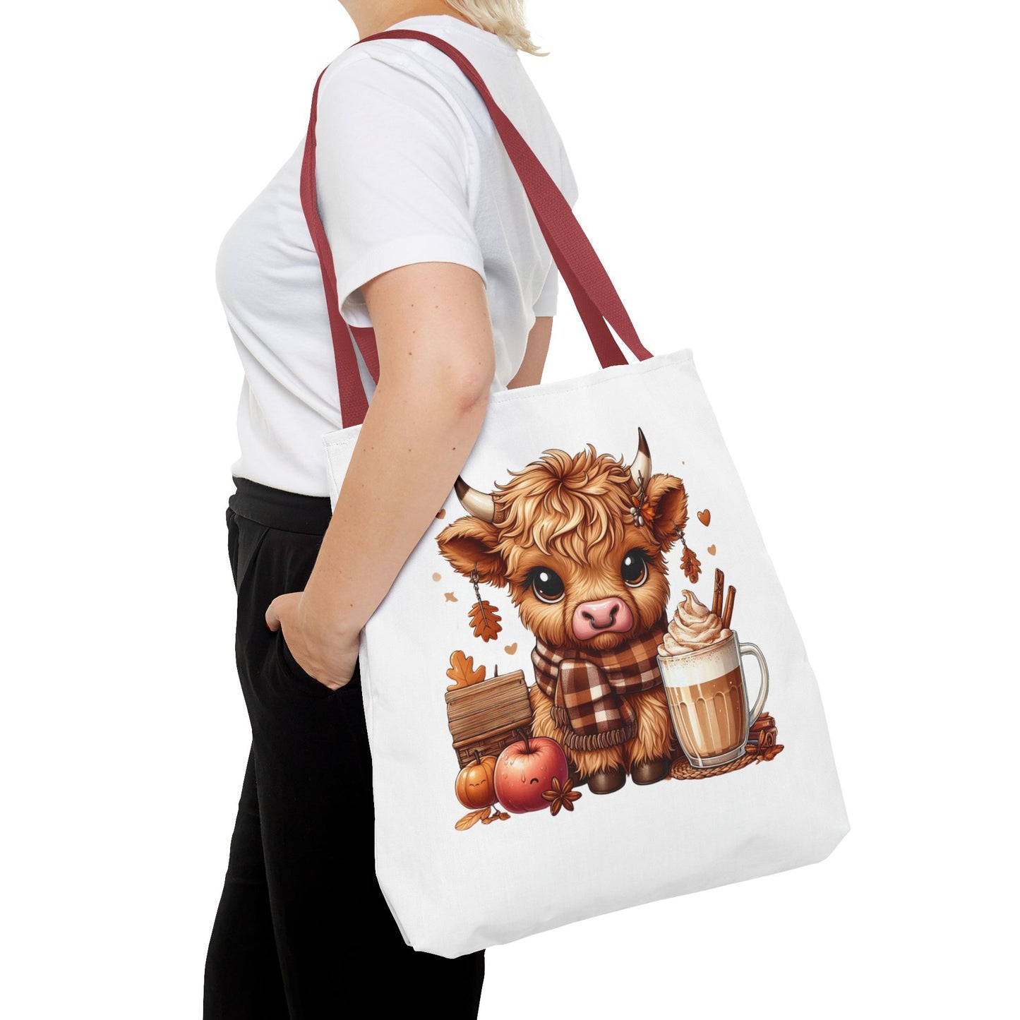 Adorable Cow Tote Bag