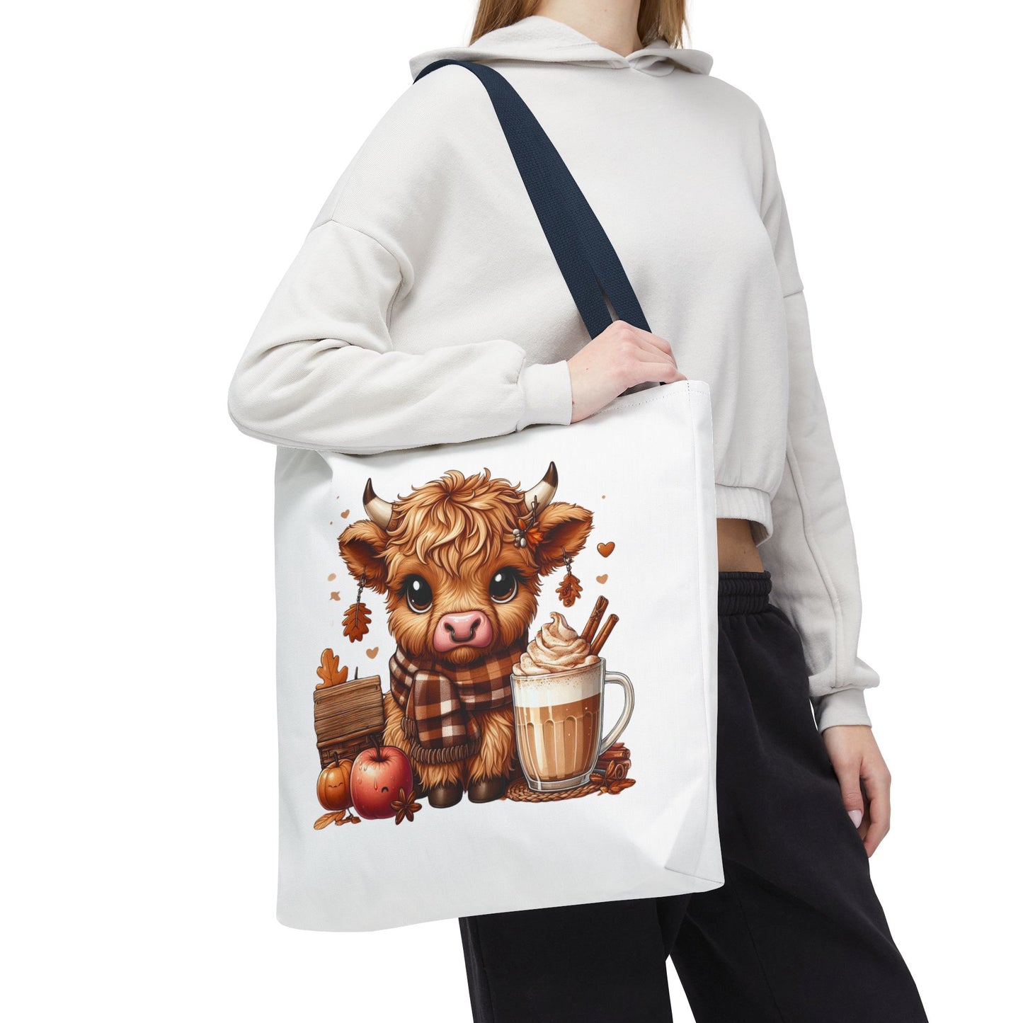 Adorable Cow Tote Bag