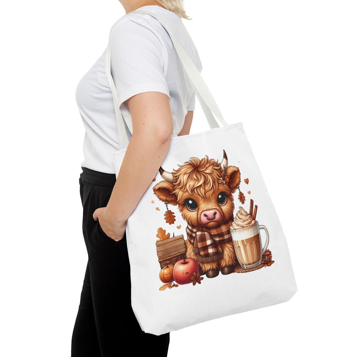 Adorable Cow Tote Bag