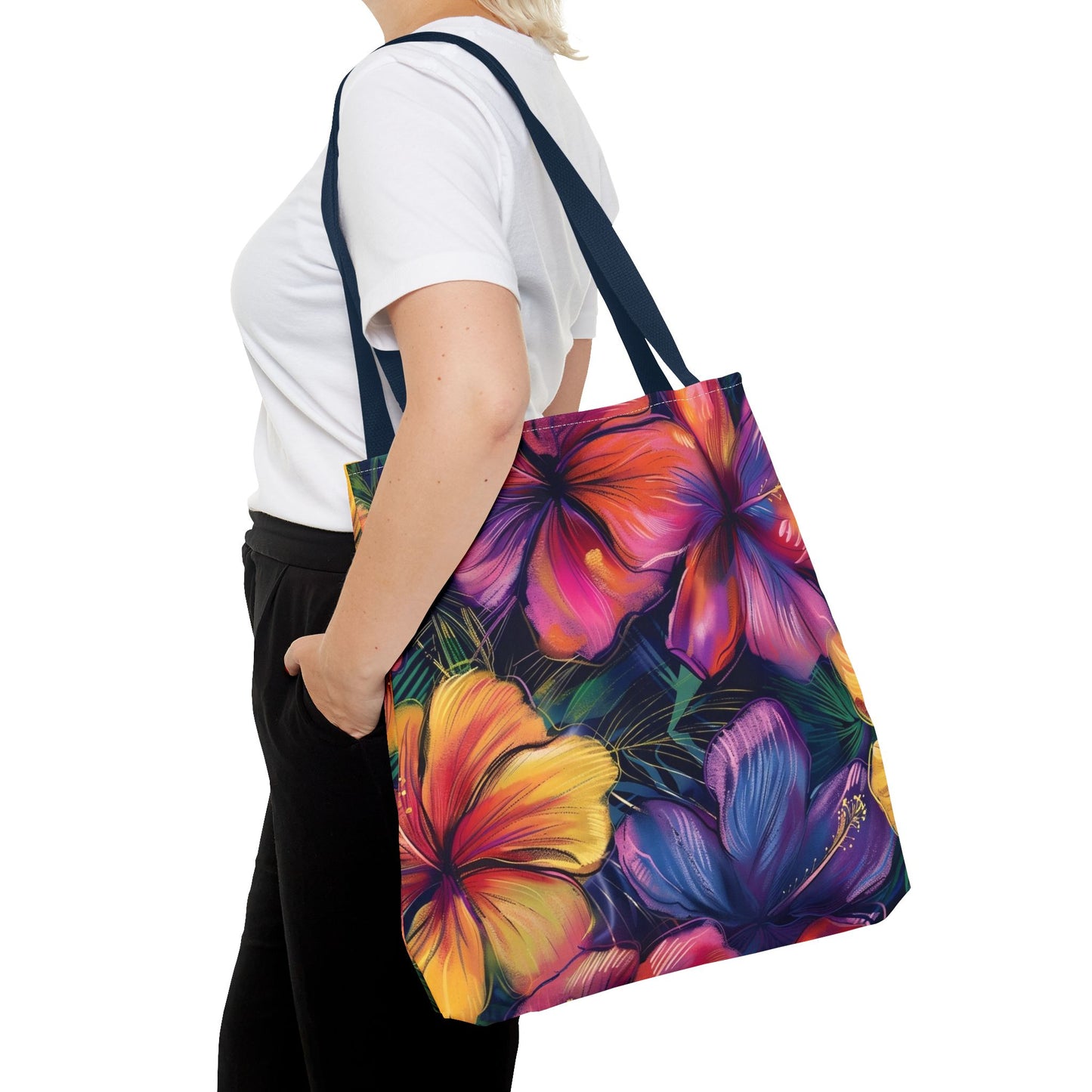 Tropical Floral Tote Bag