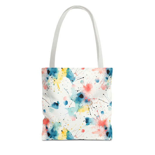 Colorful Watercolor Tote Bag
