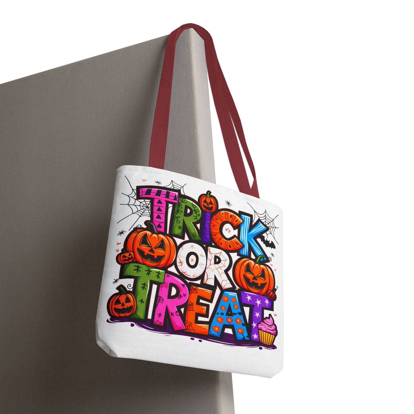 Halloween Trick or Treat Tote Bag, Spooky Gift