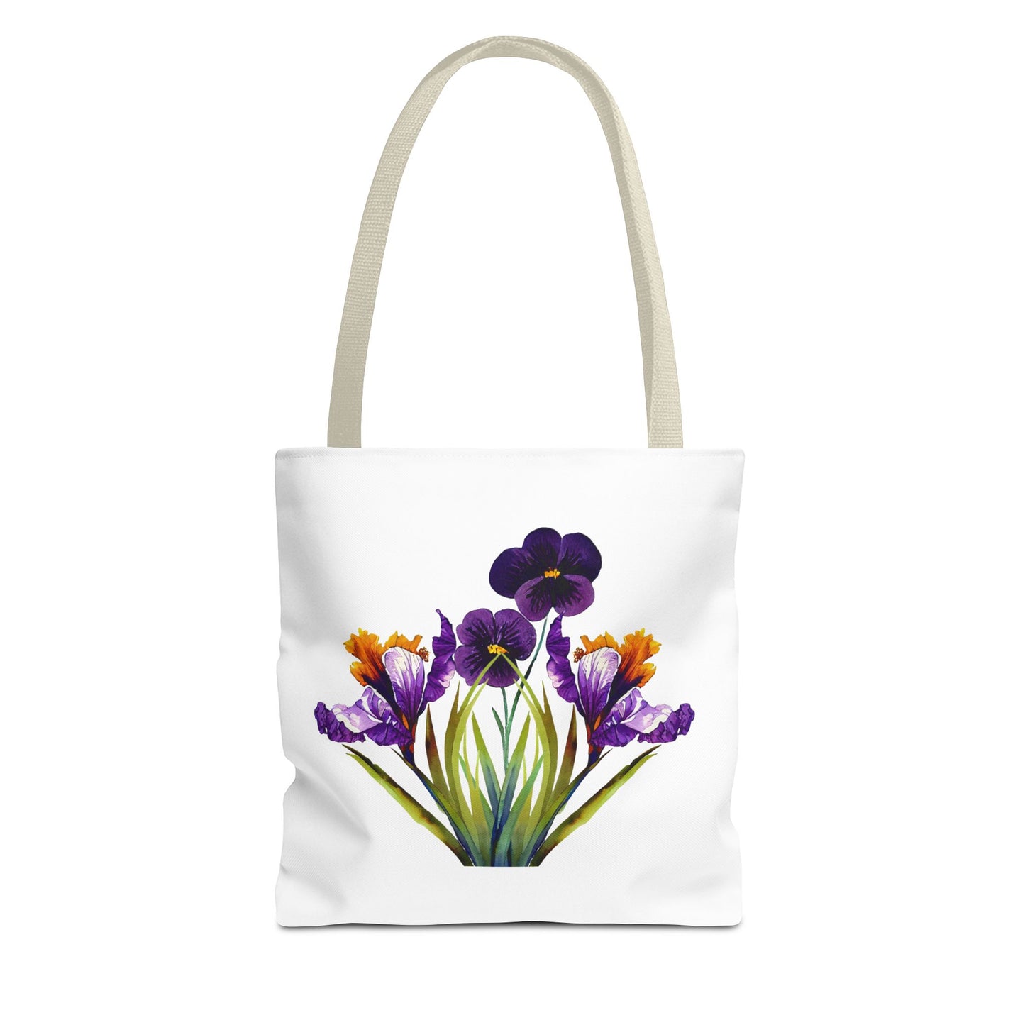 Floral Tote Bag, Reusable Grocery Tote