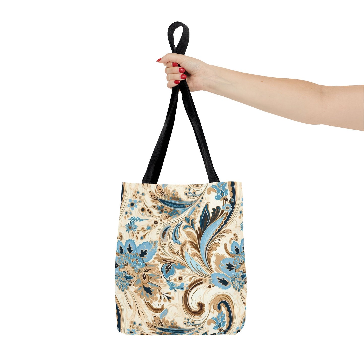 Elegant Floral Tote Bag