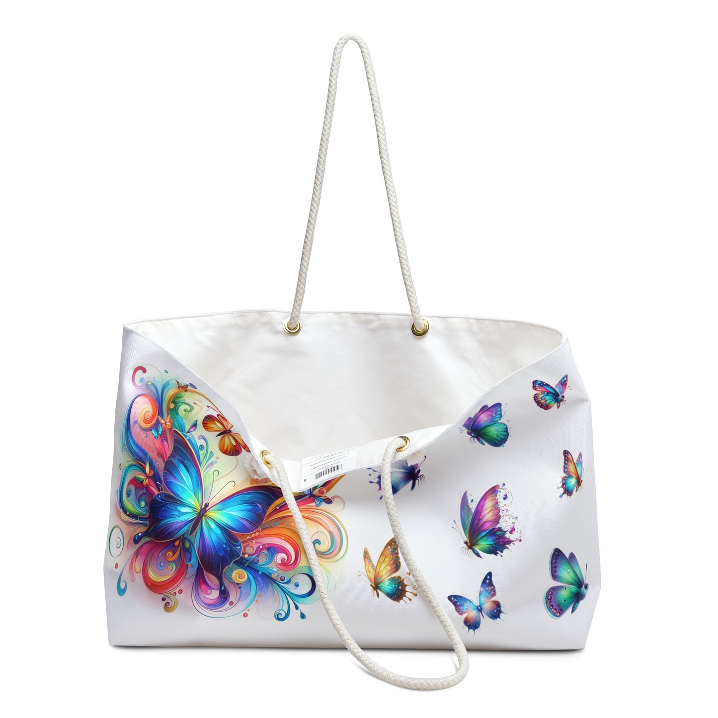 Colorful Butterfly Weekender Bag - Perfect for Travel, Beach, Gym, Gifts, and Weekend Getaways!