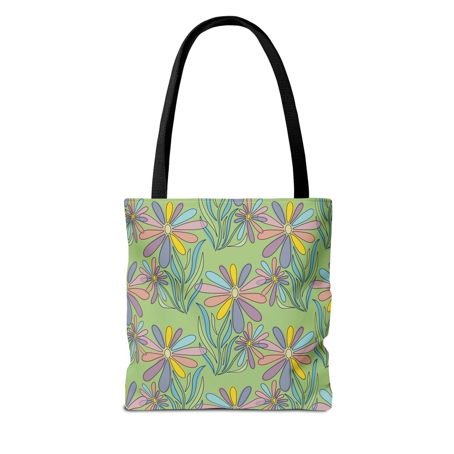 Floral Pattern Tote Bag, Gift for Garden Lovers