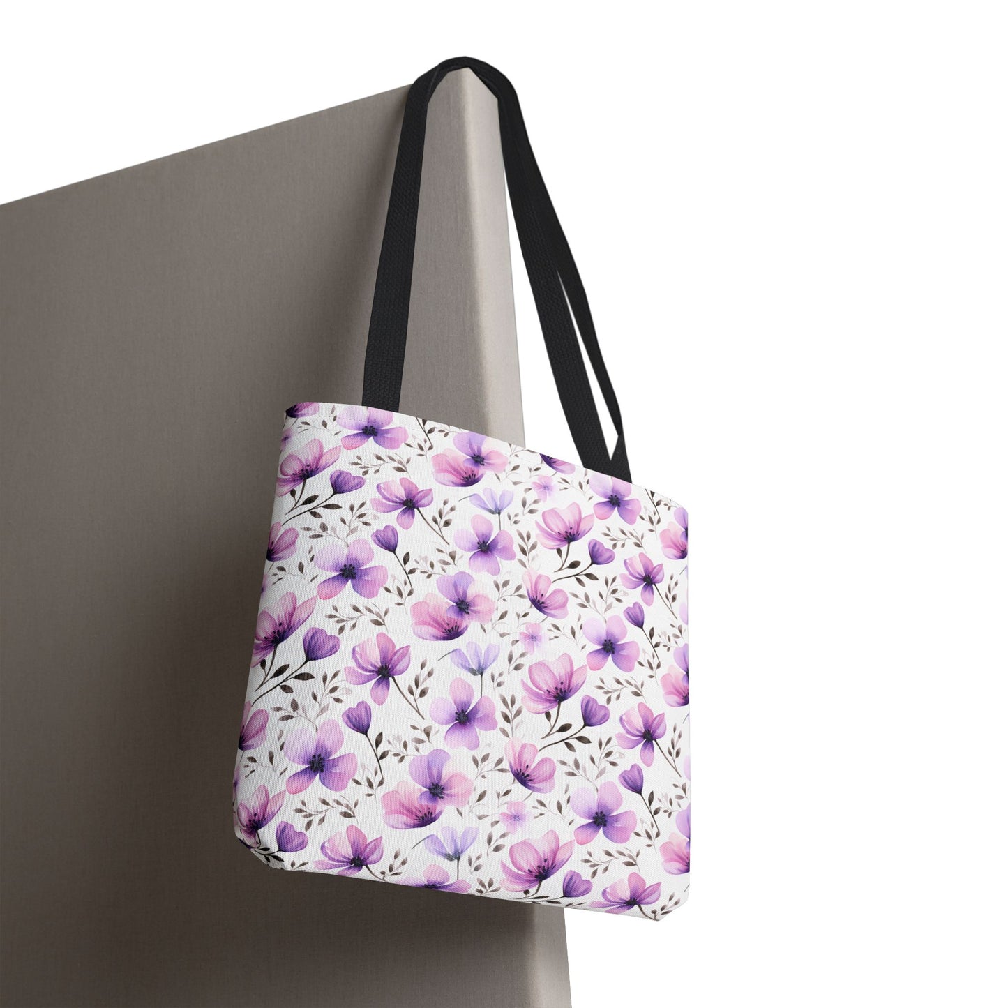 Watercolor Floral Tote Bag