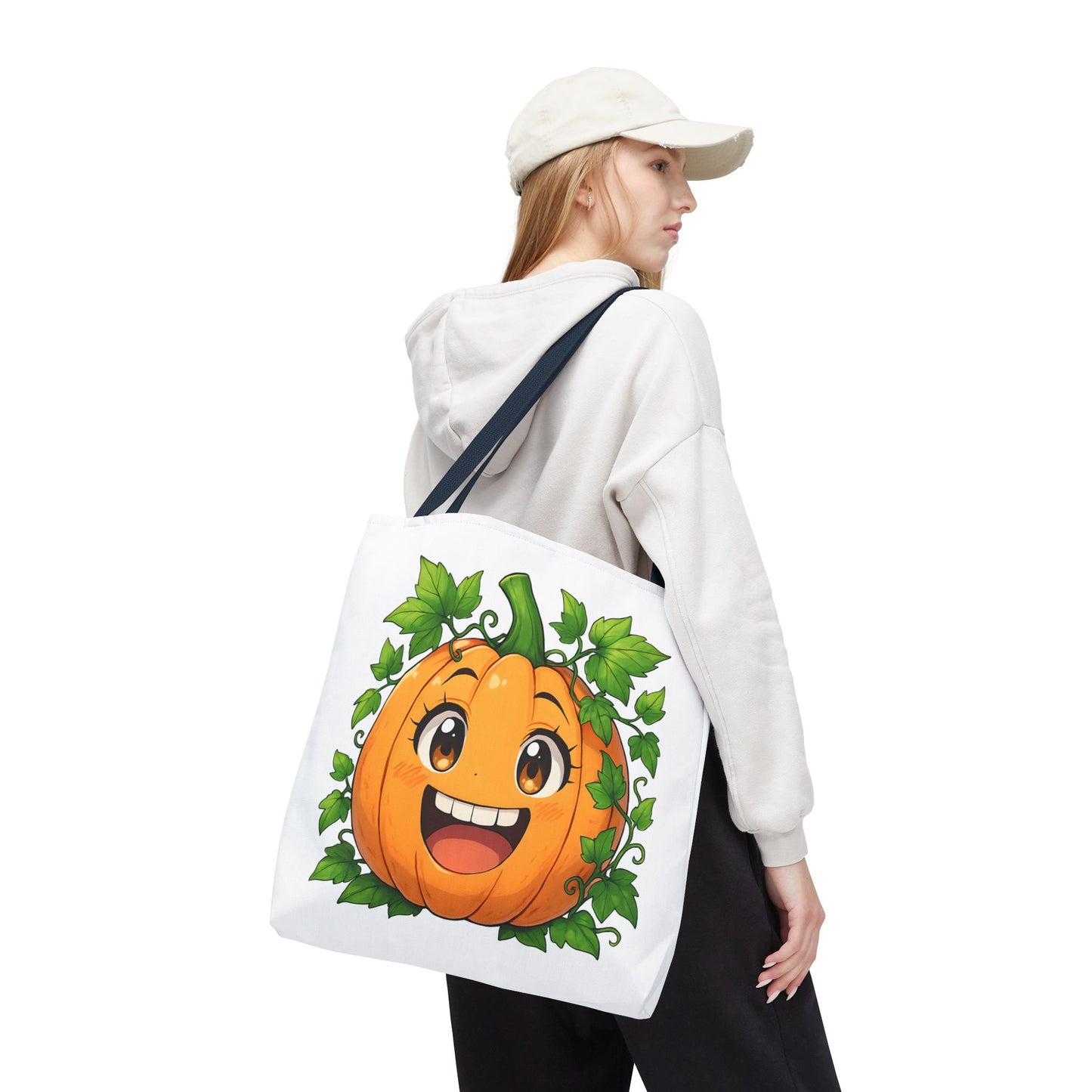 Cute Pumpkin Tote Bag for Fall