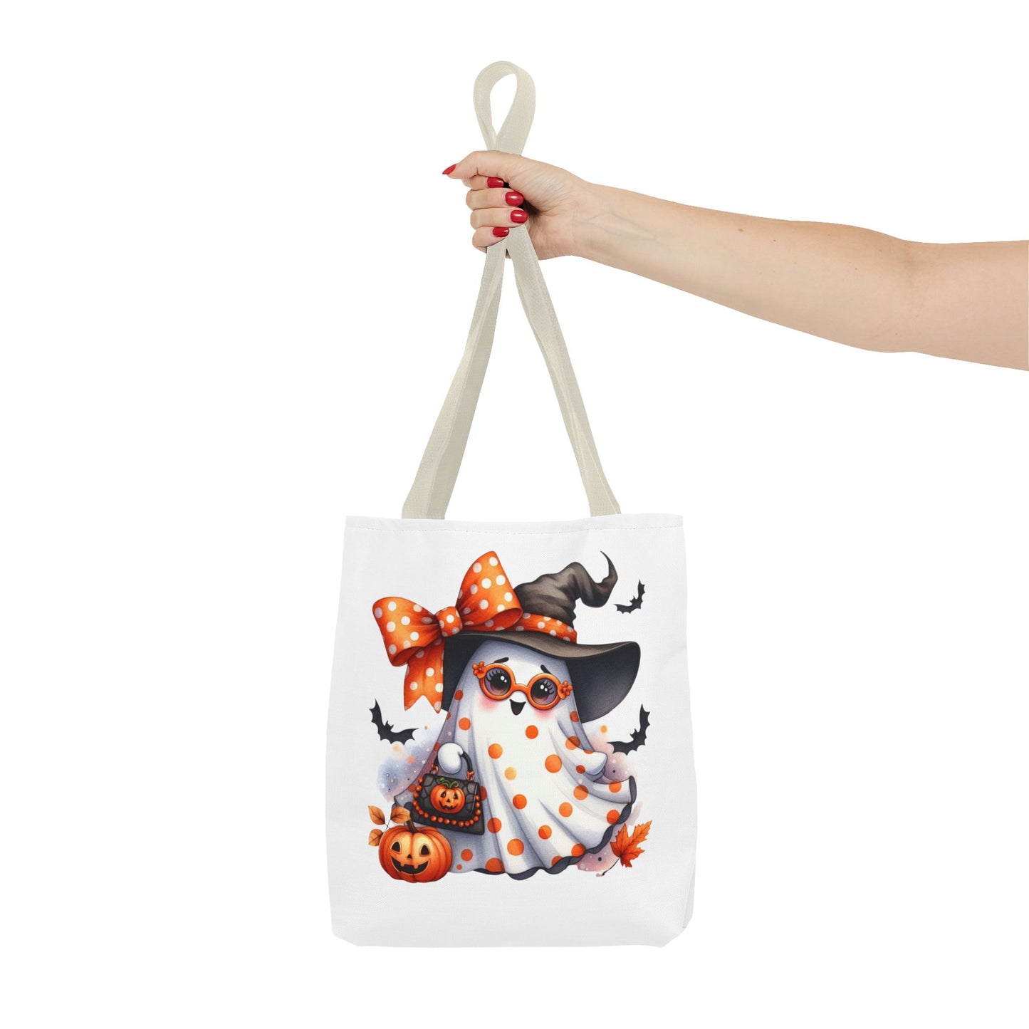 Whimsical Halloween Ghost Tote Bag