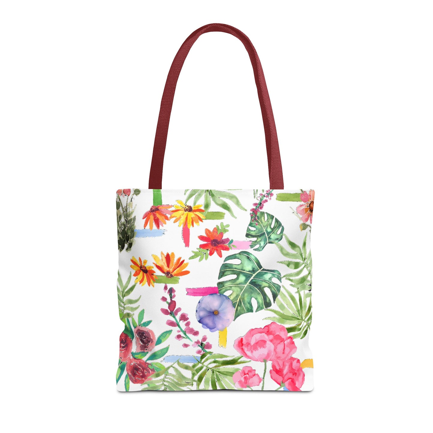 Floral Print Tote Bag