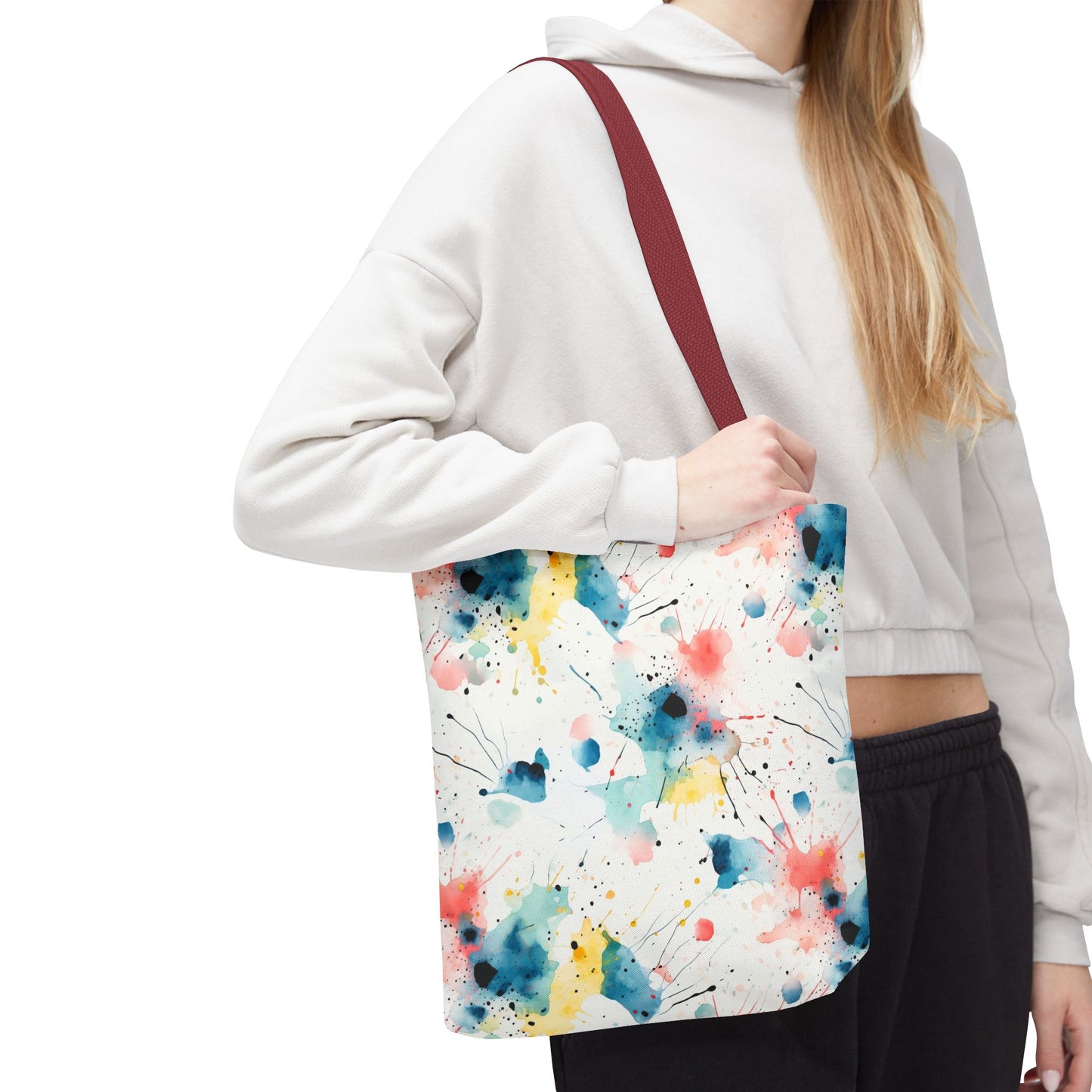 Colorful Watercolor Tote Bag