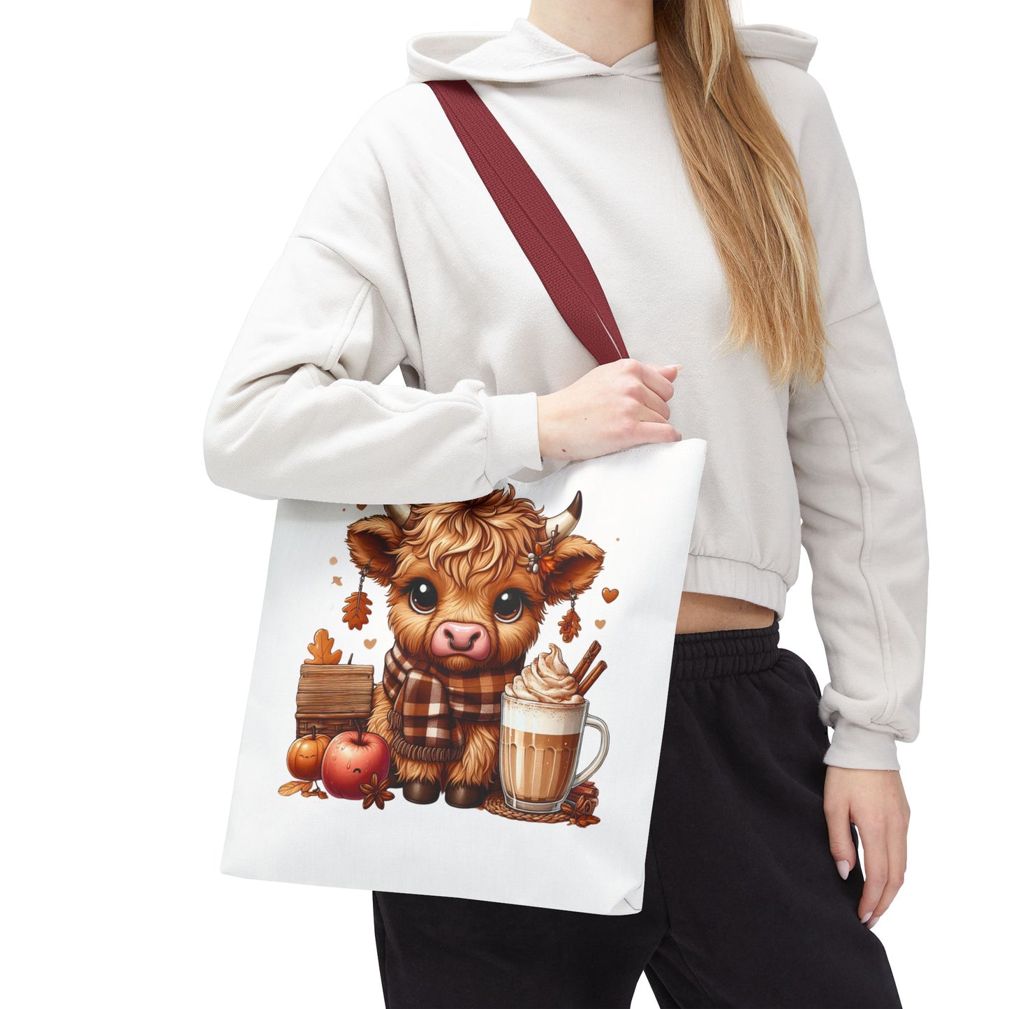 Adorable Cow Tote Bag