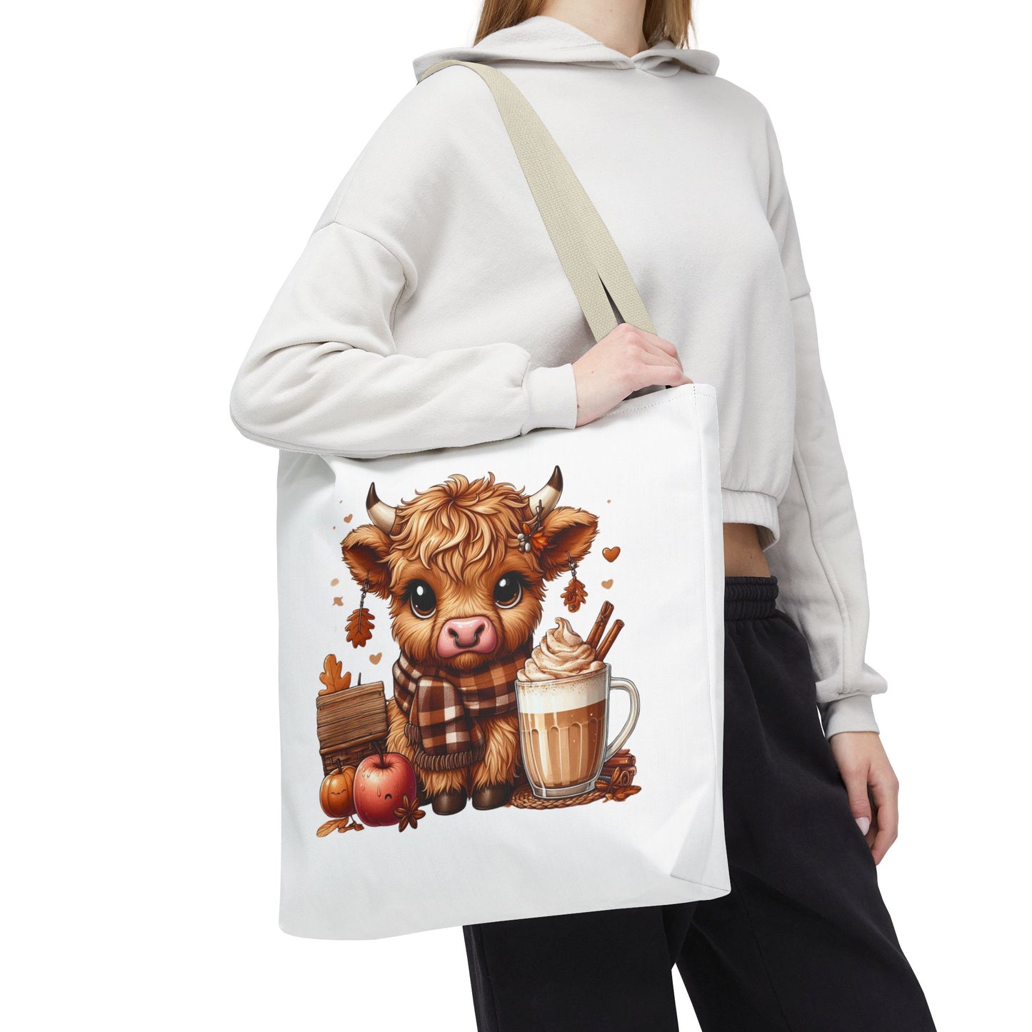 Adorable Cow Tote Bag