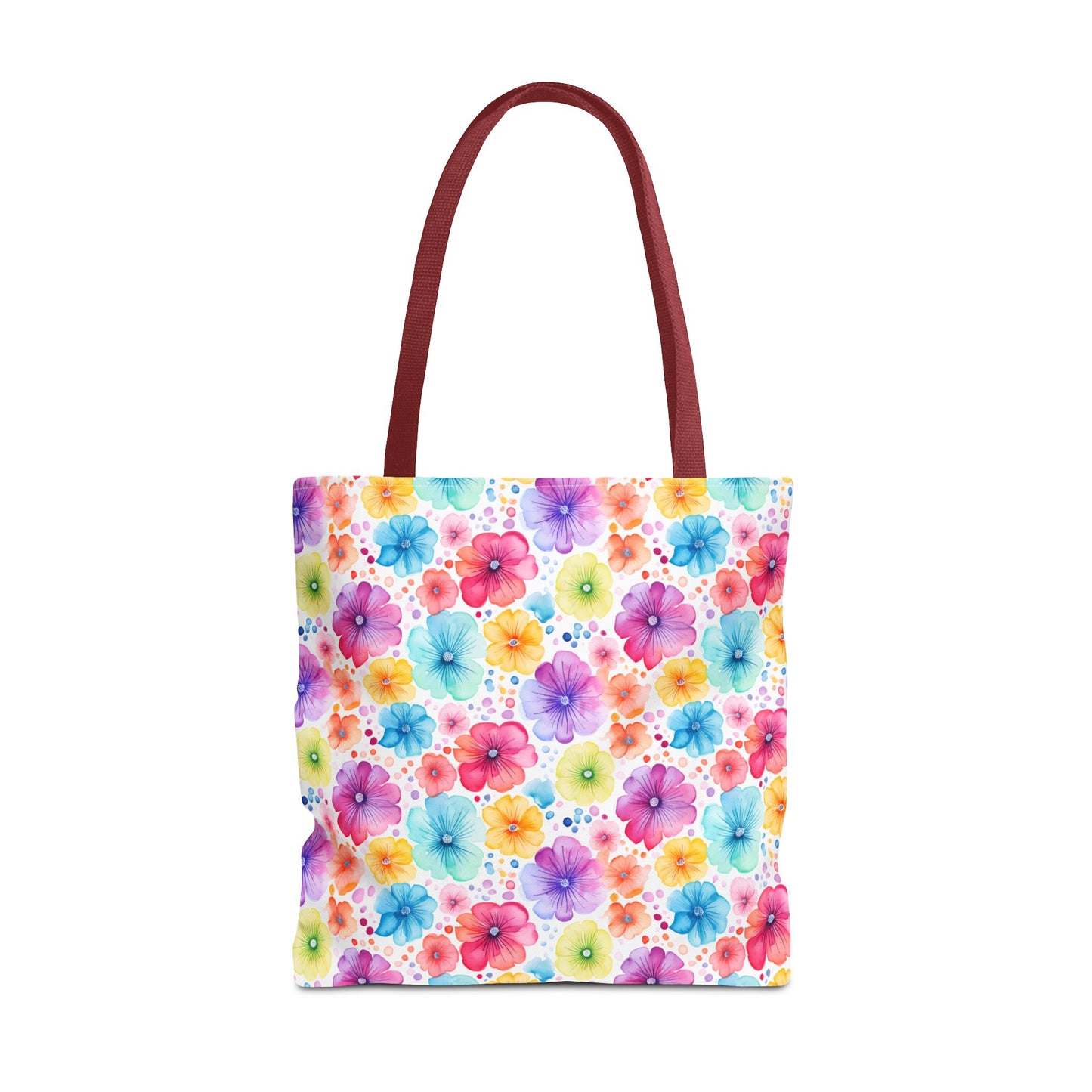 Vibrant Floral Tote Bag, Perfect Gift for Mother's Day, Bright Summer Accessory