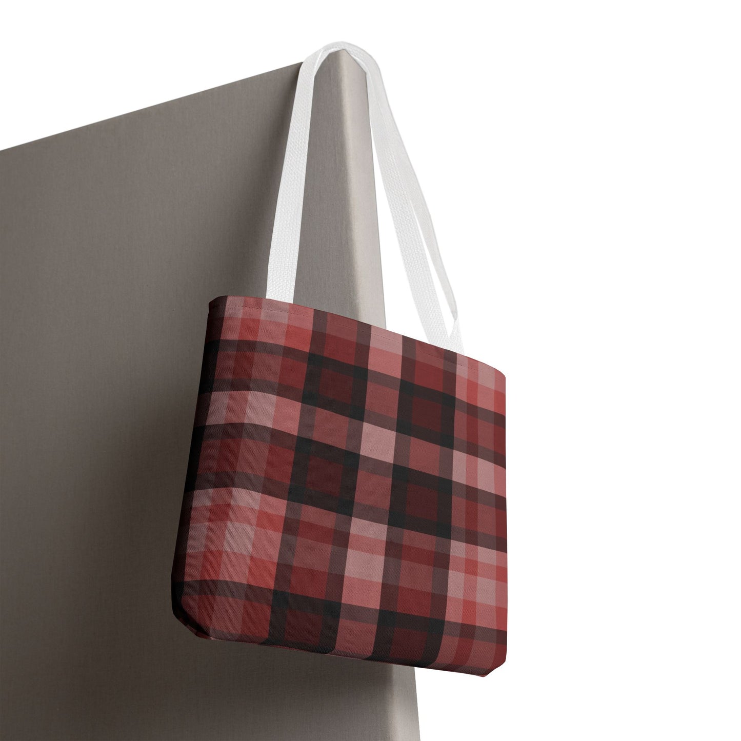 Cozy Plaid Tote Bag, Perfect for Fashionistas