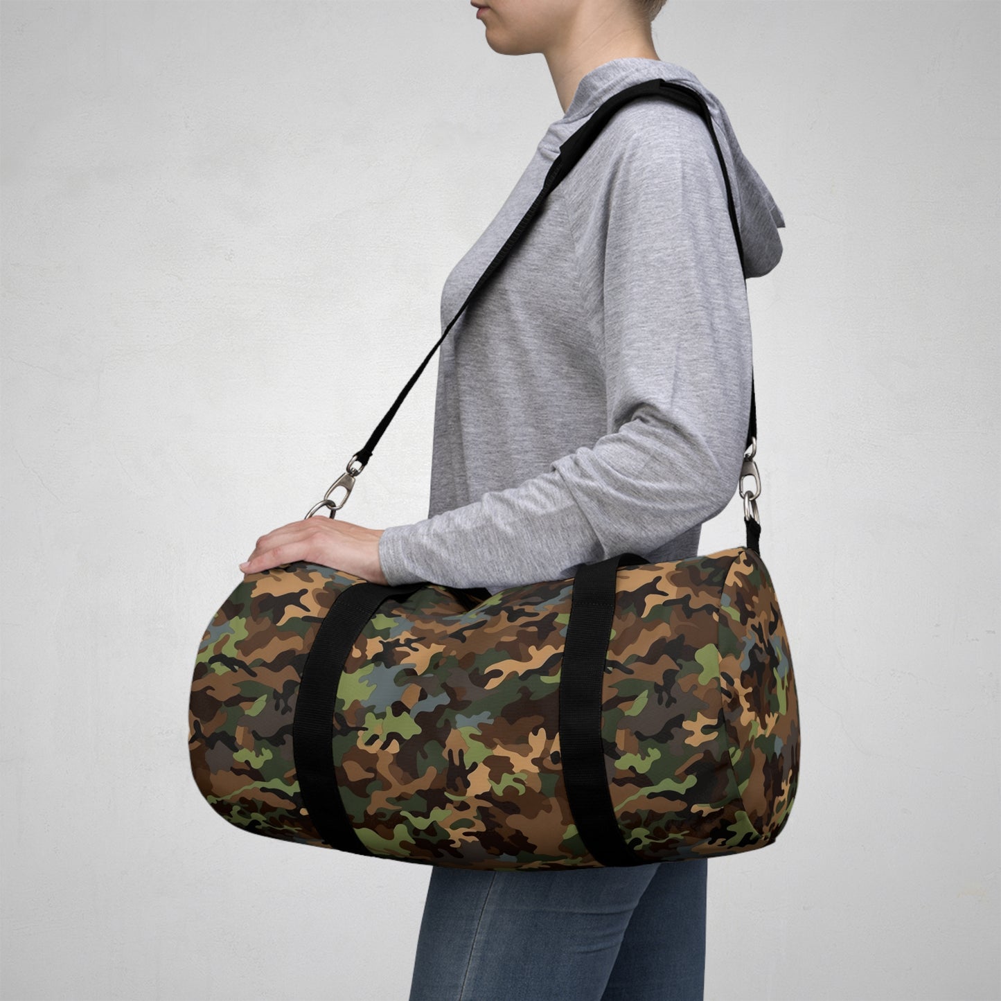 Camo Duffel Bag