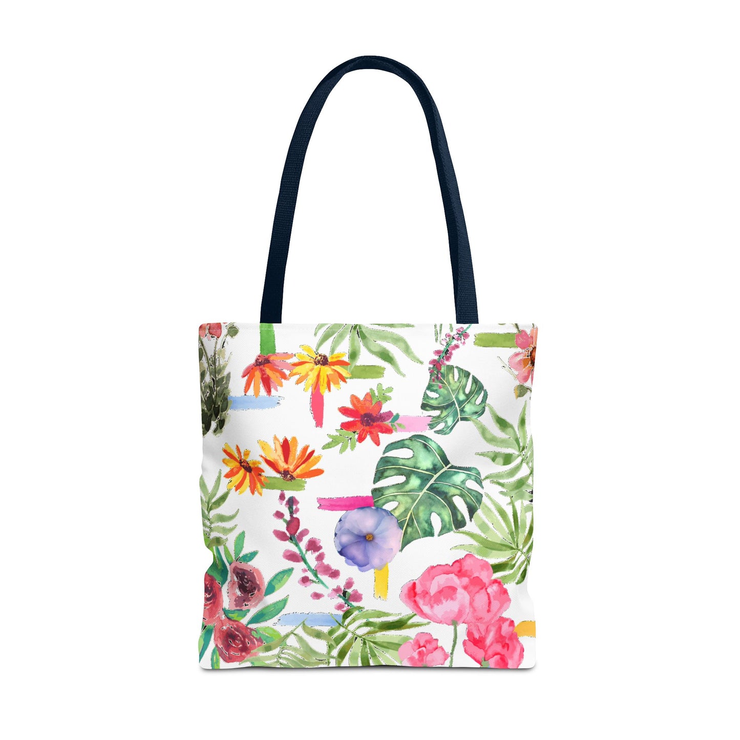 Floral Print Tote Bag