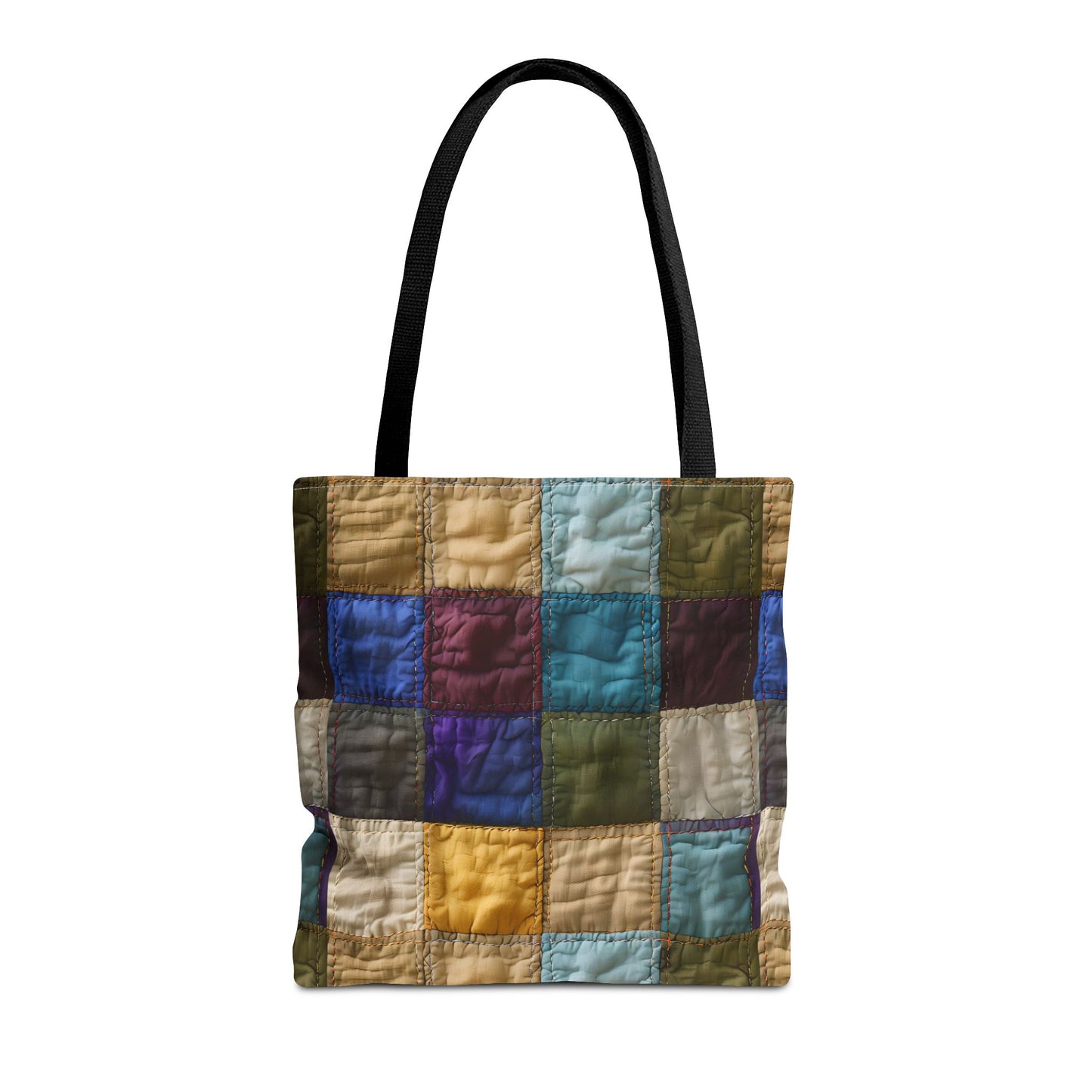 Colorful Patchwork Tote Bag, Stylish & Functional Carryall for Everyday Use
