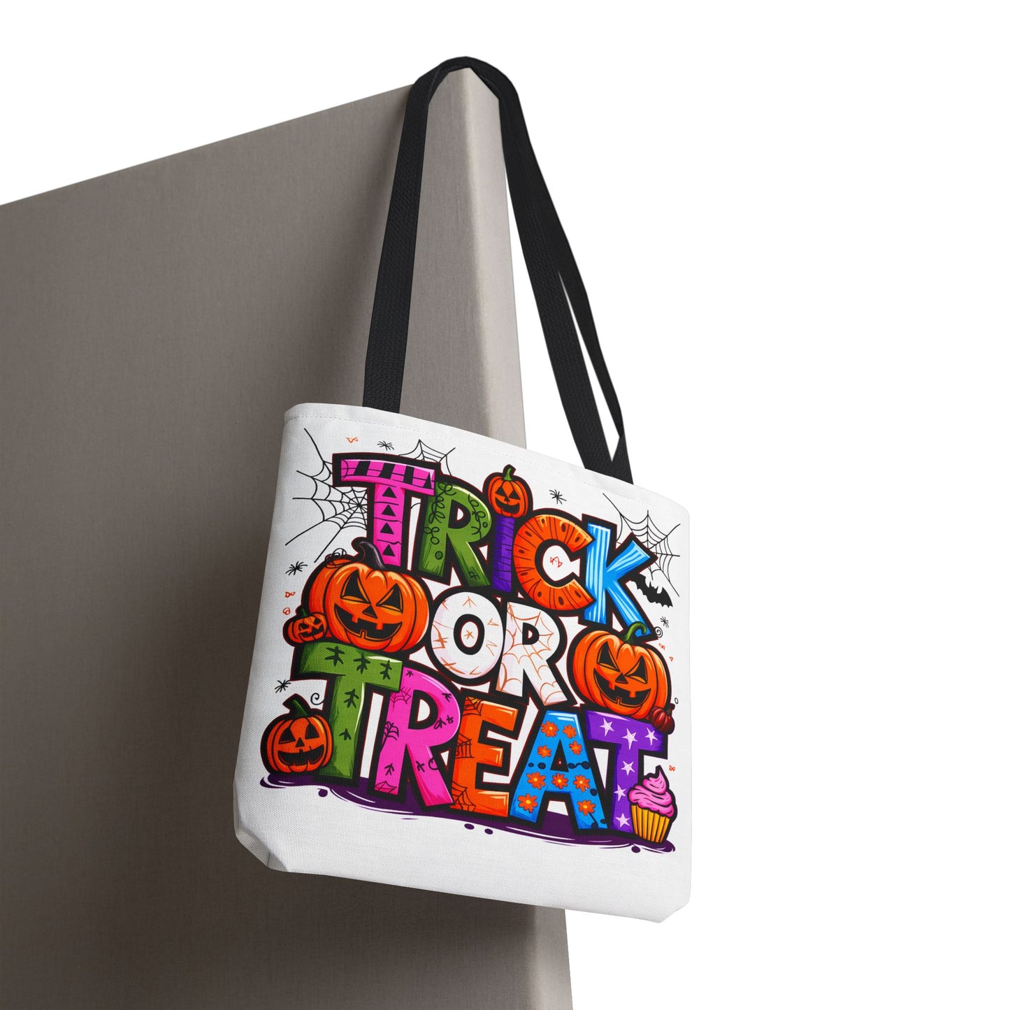Halloween Trick or Treat Tote Bag, Spooky Gift
