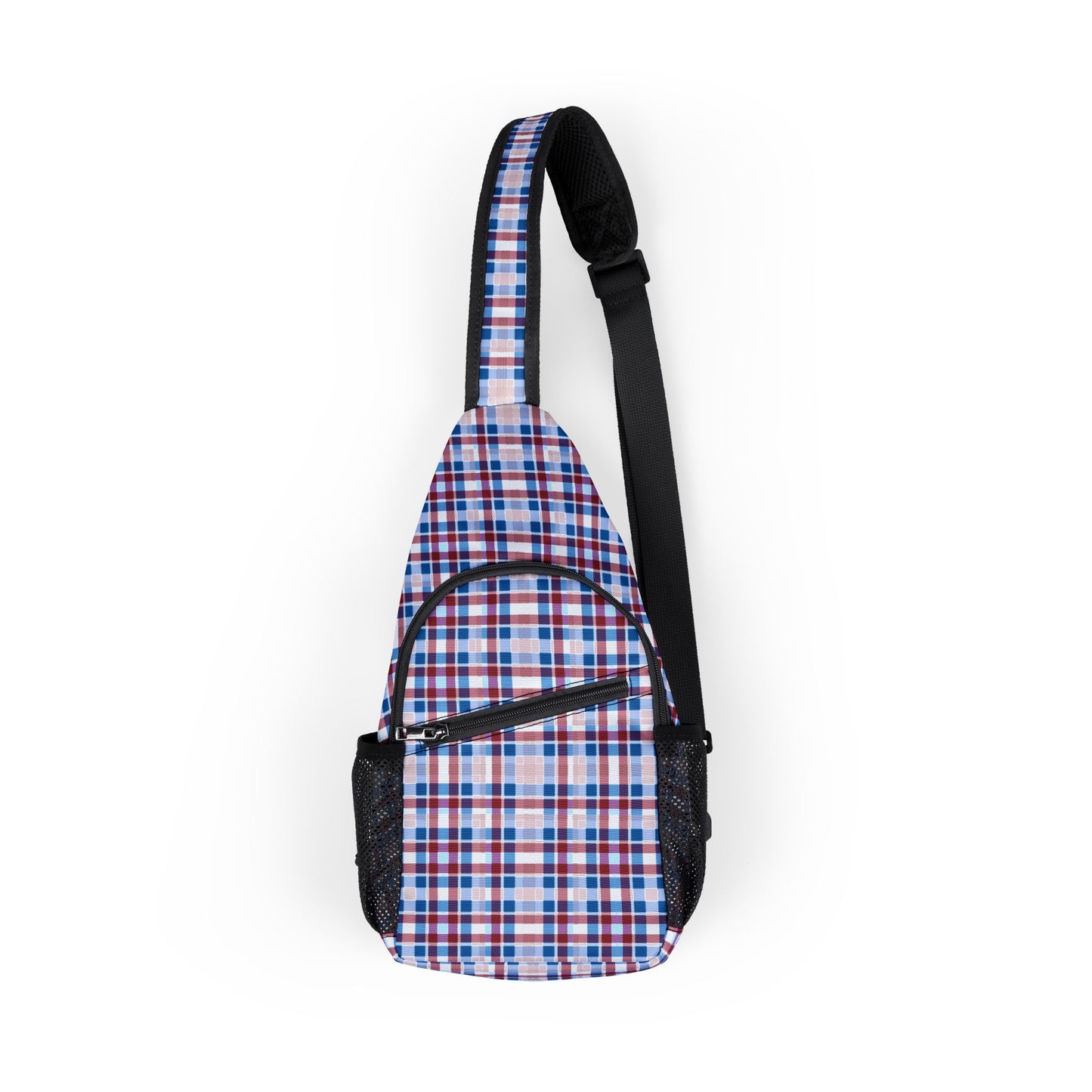 Plaid Chest Bag for Everyday Adventures