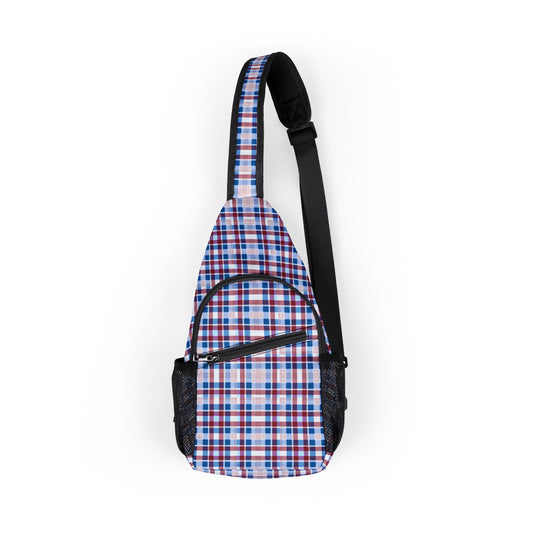 Plaid Chest Bag for Everyday Adventures