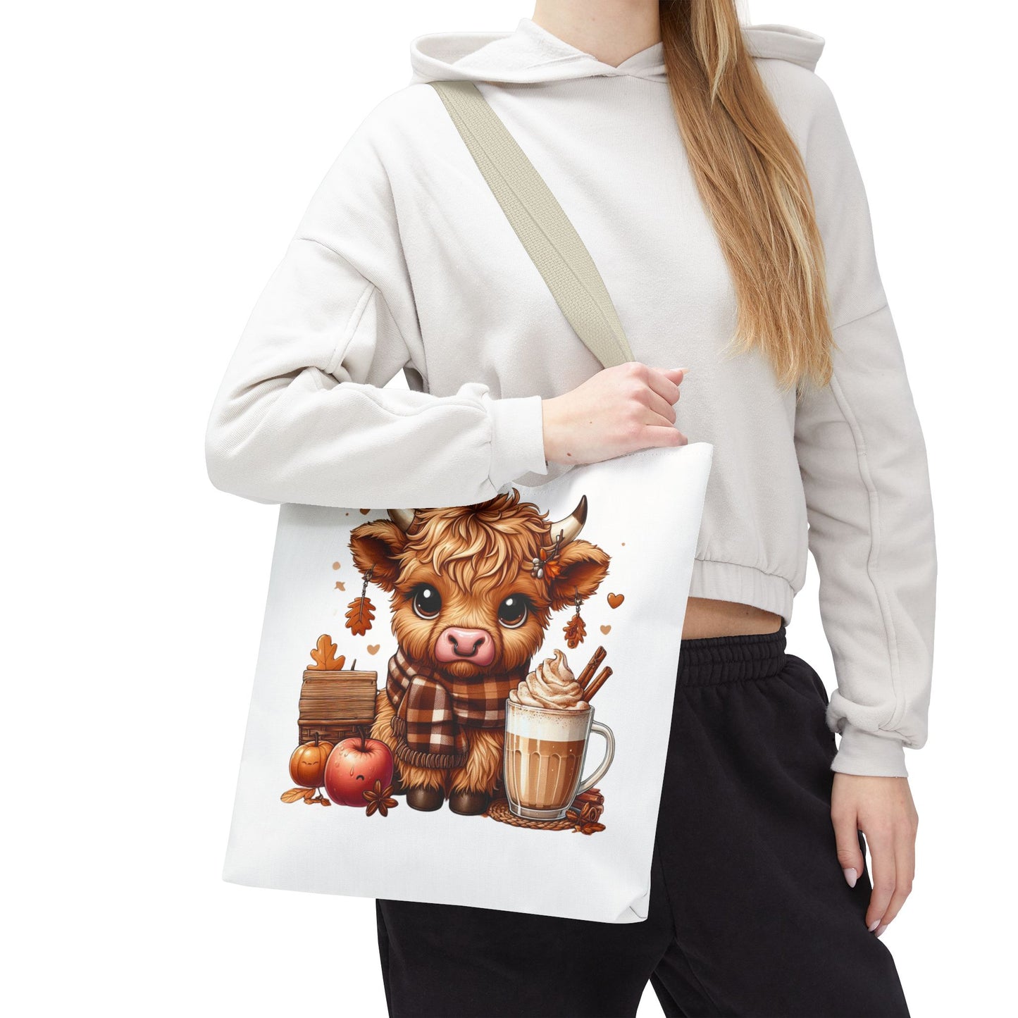Adorable Cow Tote Bag