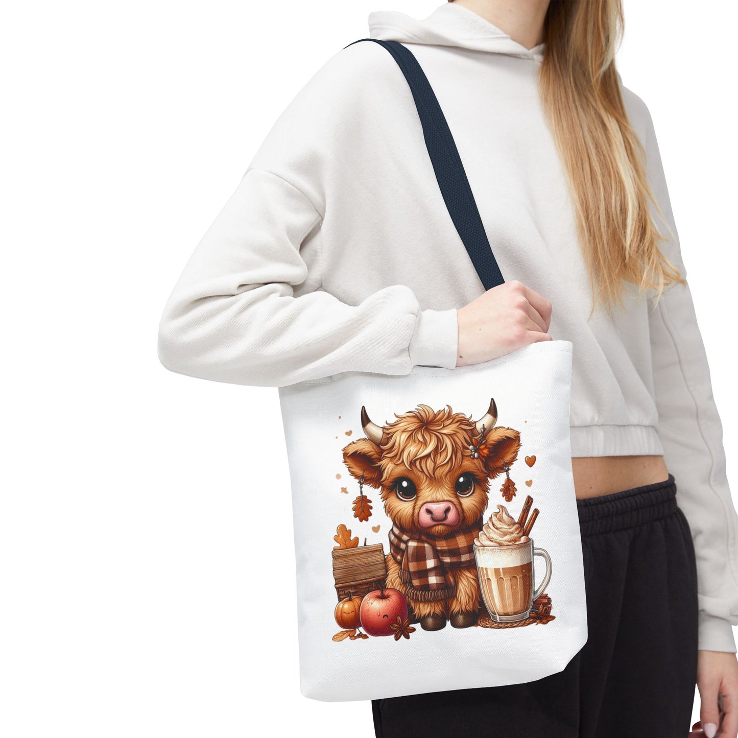Adorable Cow Tote Bag