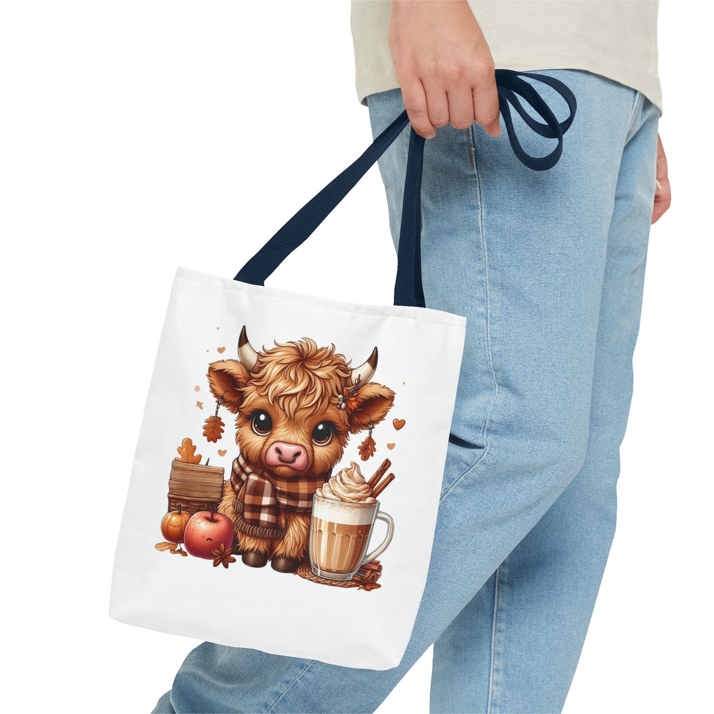 Adorable Cow Tote Bag